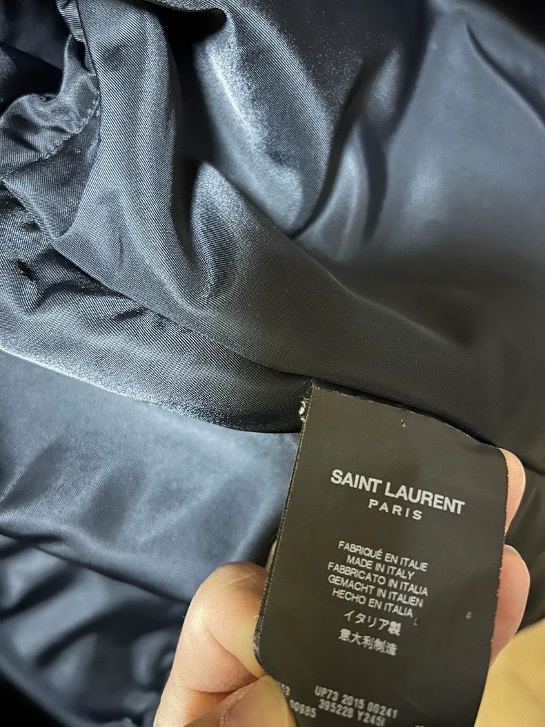 Yves Saint Laurent saint laurentBlack bomber jacket 2503-Nextarrow Size XS / US 0-2 / IT 36-38 - 4 Thumbnail