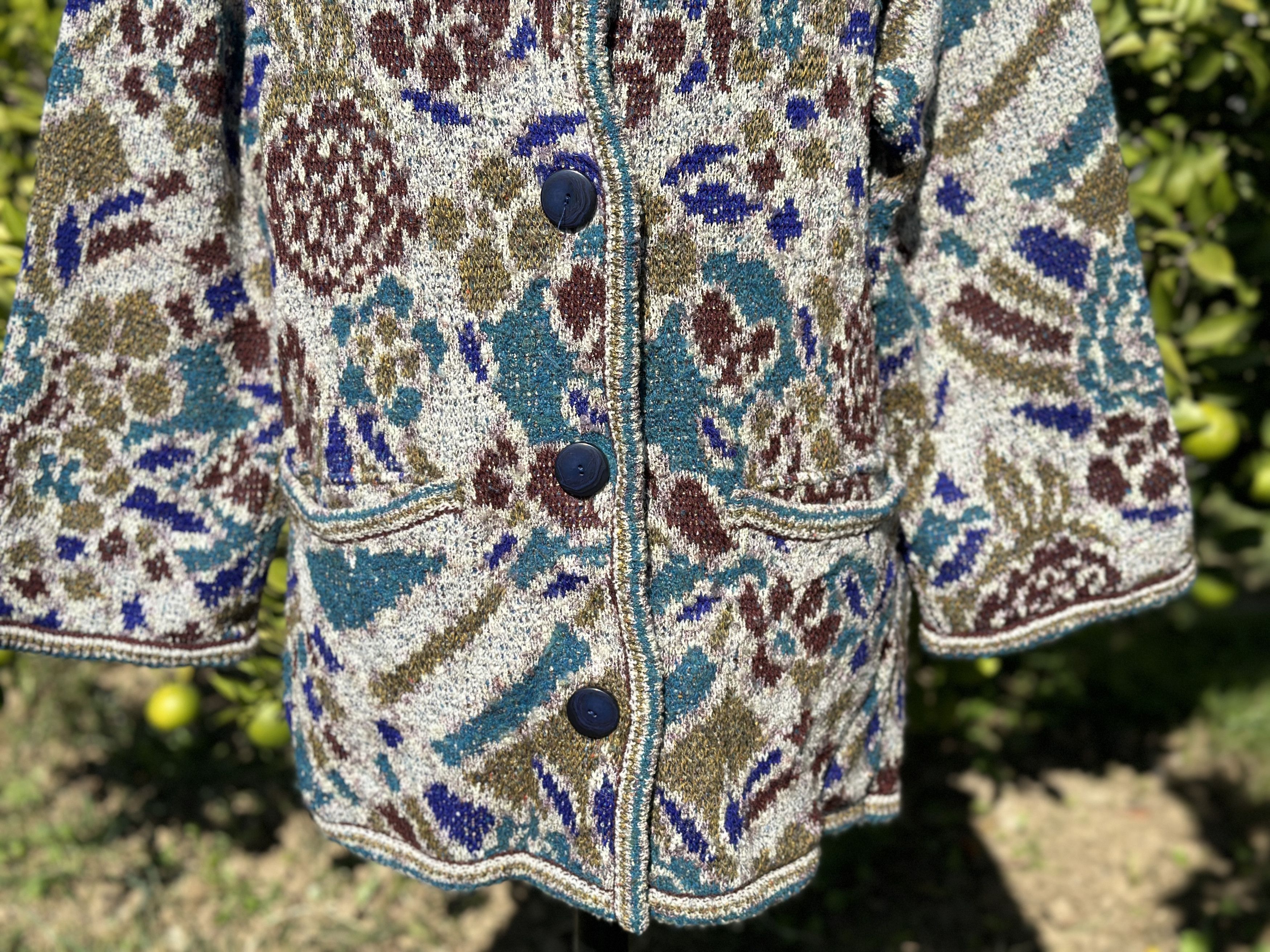 Missoni Rare Alpaca Missoni Sport Women Cardigan Buttons Size M Size M / US 6-8 / IT 42-44 - 10 Thumbnail