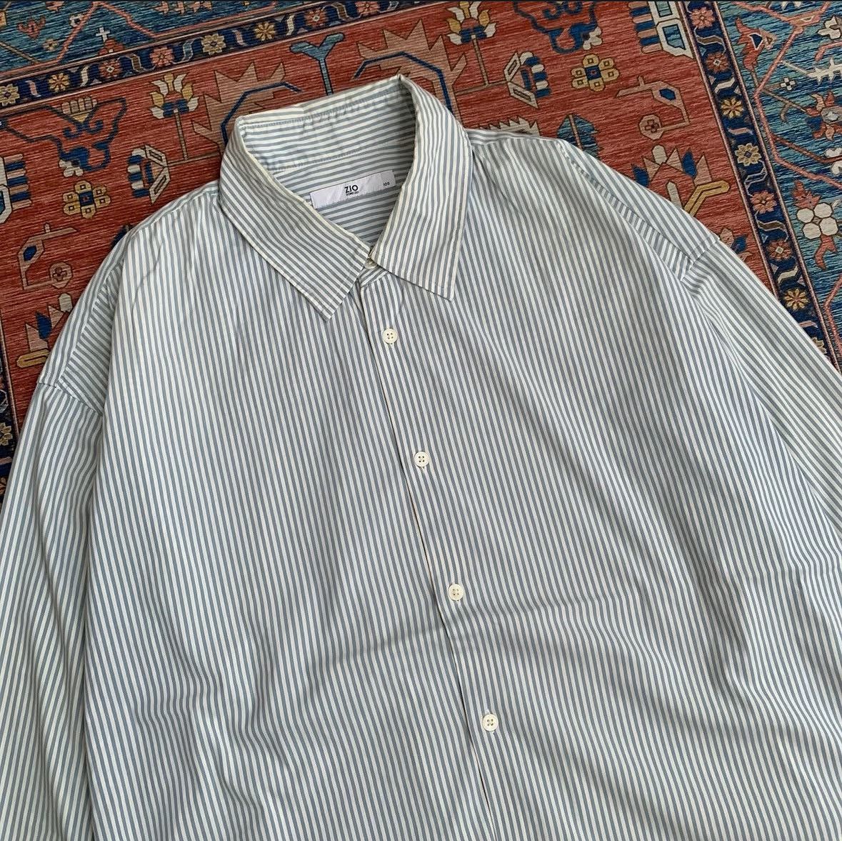 SONGZIO Sungzio driven stripe shirt Size US L / EU 52-54 / 3 - 4 Thumbnail