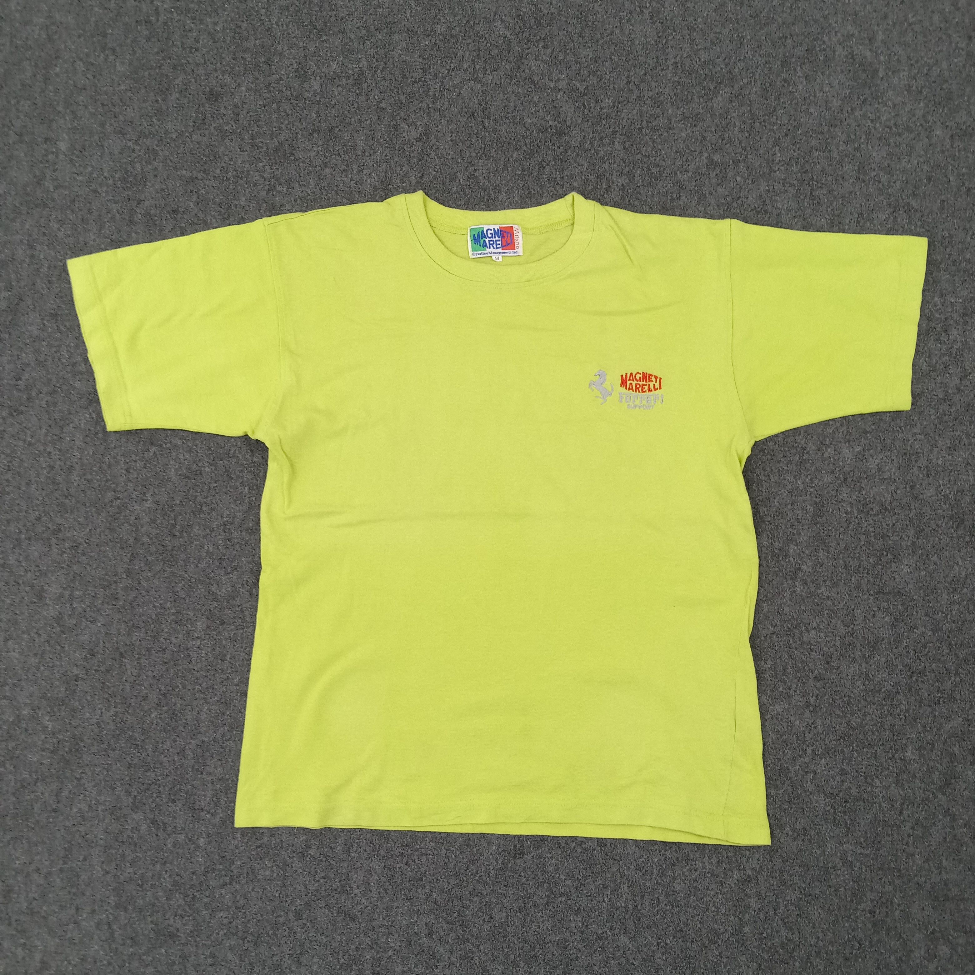 Ferrari × Vintage Ferrari Magneti Marelli F1 Racing Team Tshirt Size US L / EU 52-54 / 3 - 1 Thumbnail