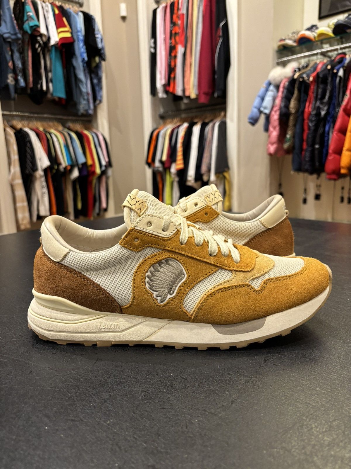 Visvim Visvim Roland Jogger Sneaker Brown Size US 12 / EU 45 - 2 Thumbnail