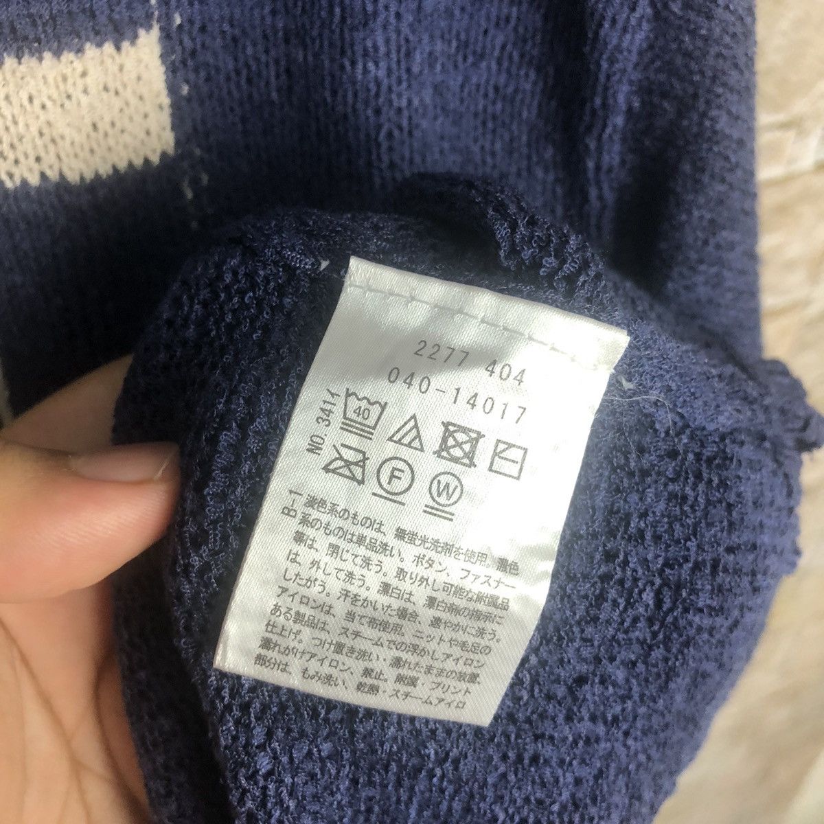 Homespun Knitwear × Japanese Brand MUSE The Shop TK Blue Knitwear #A21 Size M / US 6-8 / IT 42-44 - 11 Thumbnail