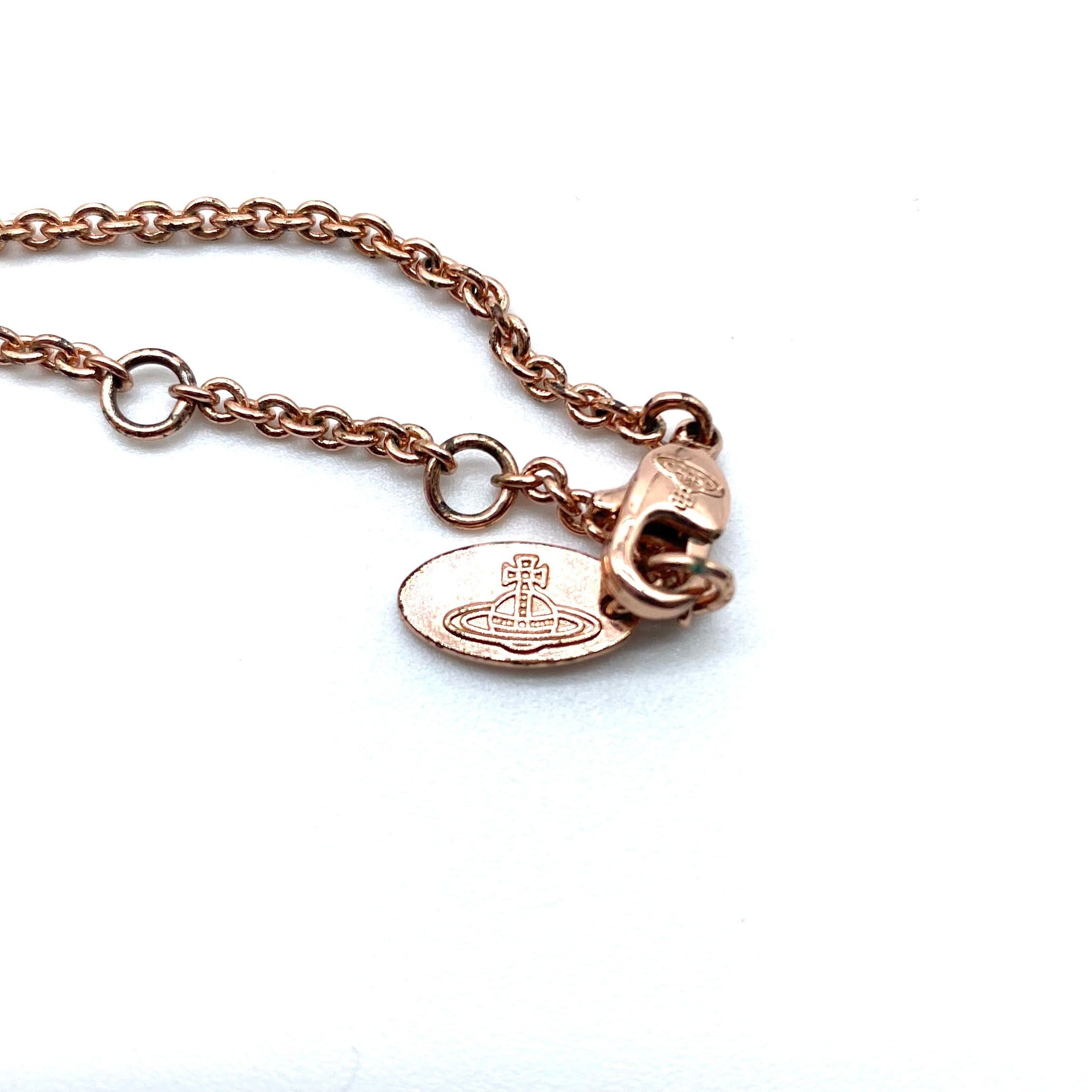 Vivienne Westwood Vivienne Westwood PETITE ORB Neckless Rose Gold Size ONE SIZE - 6 Thumbnail