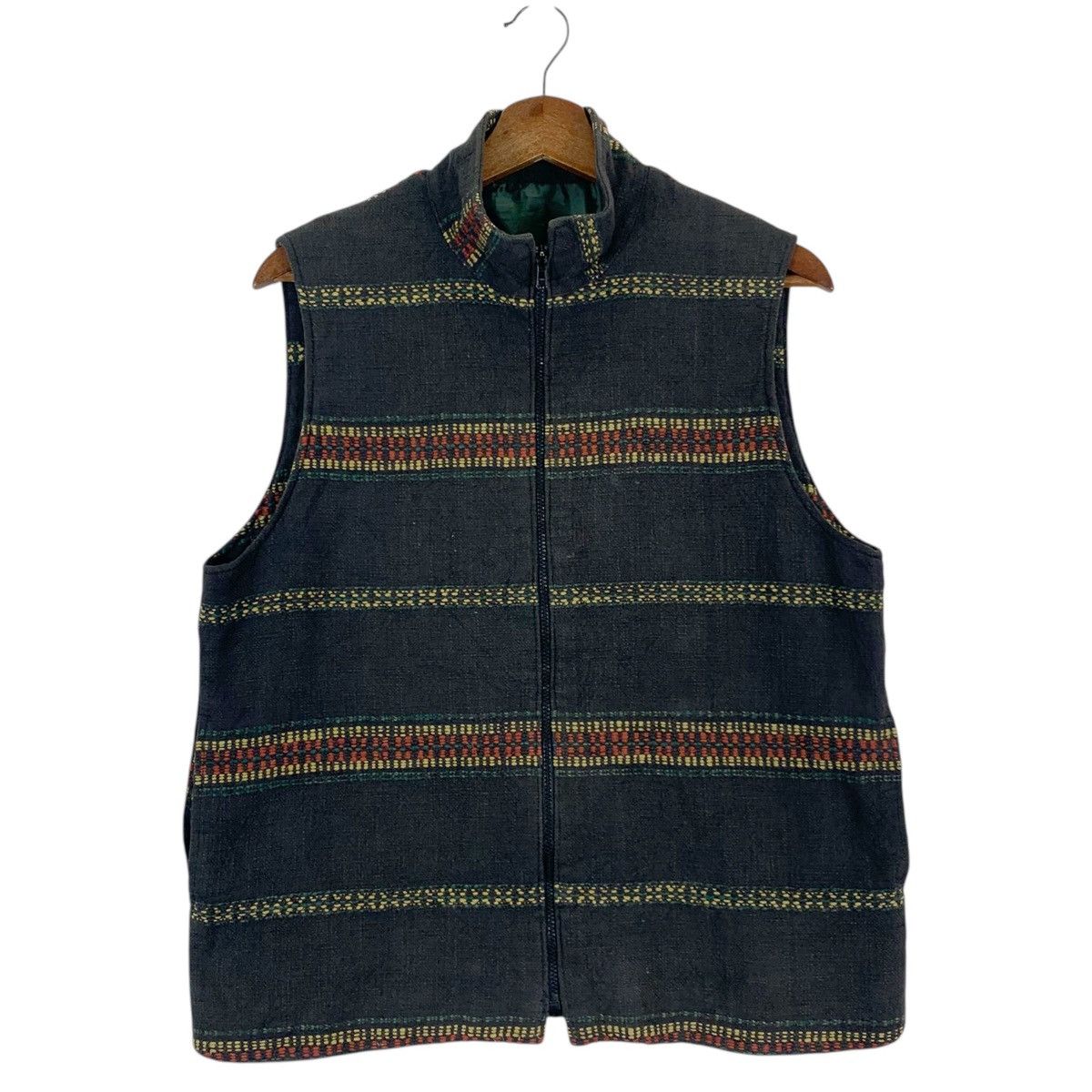 Japanese Brand × Vintage Vintage Japanese Brand Sleeveless Jacket Size US S / EU 44-46 / 1 - 1 Thumbnail