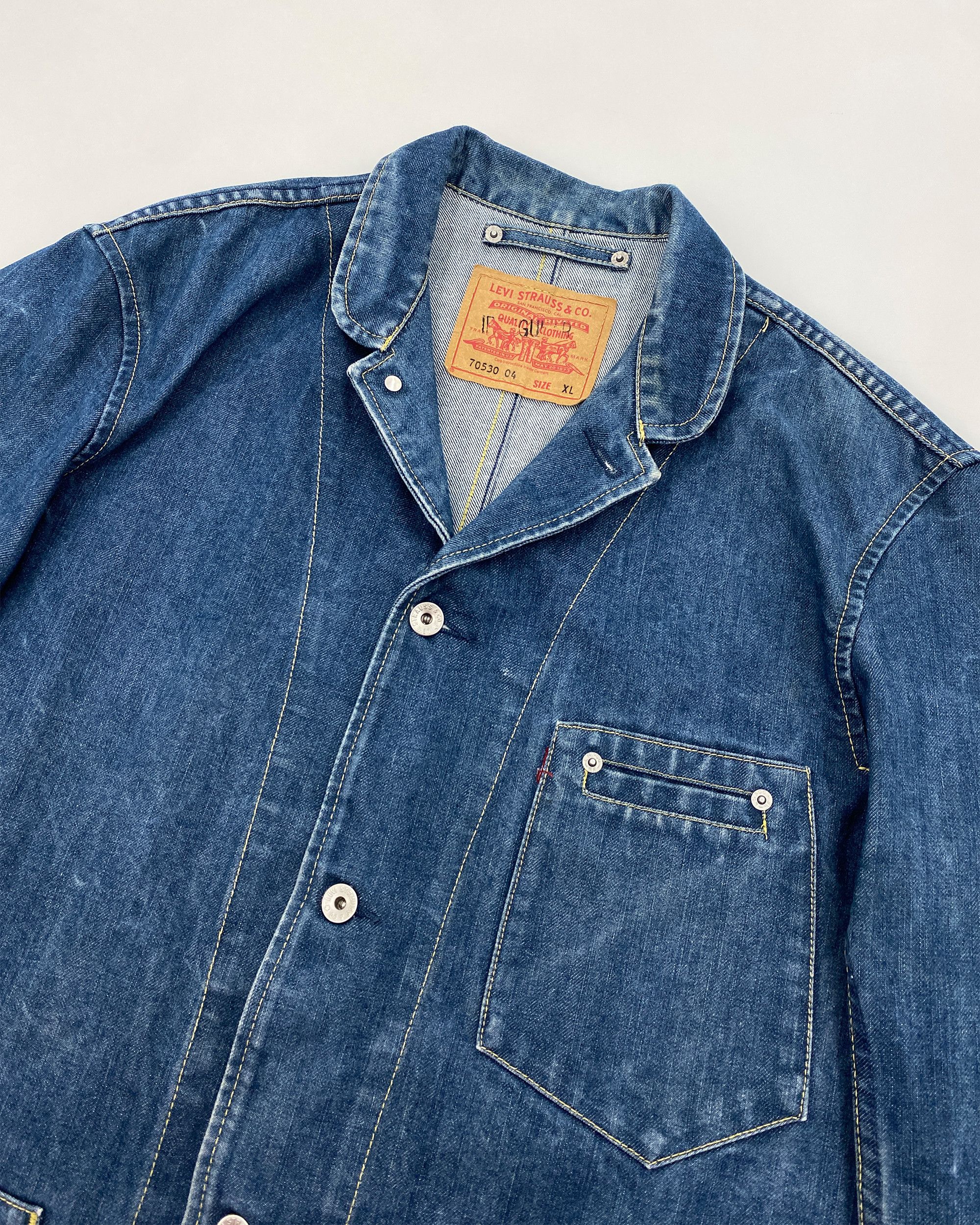 Levi's × Vintage 1990s Sample Denim Jacket Size US XL / EU 56 / 4 - 3 Thumbnail