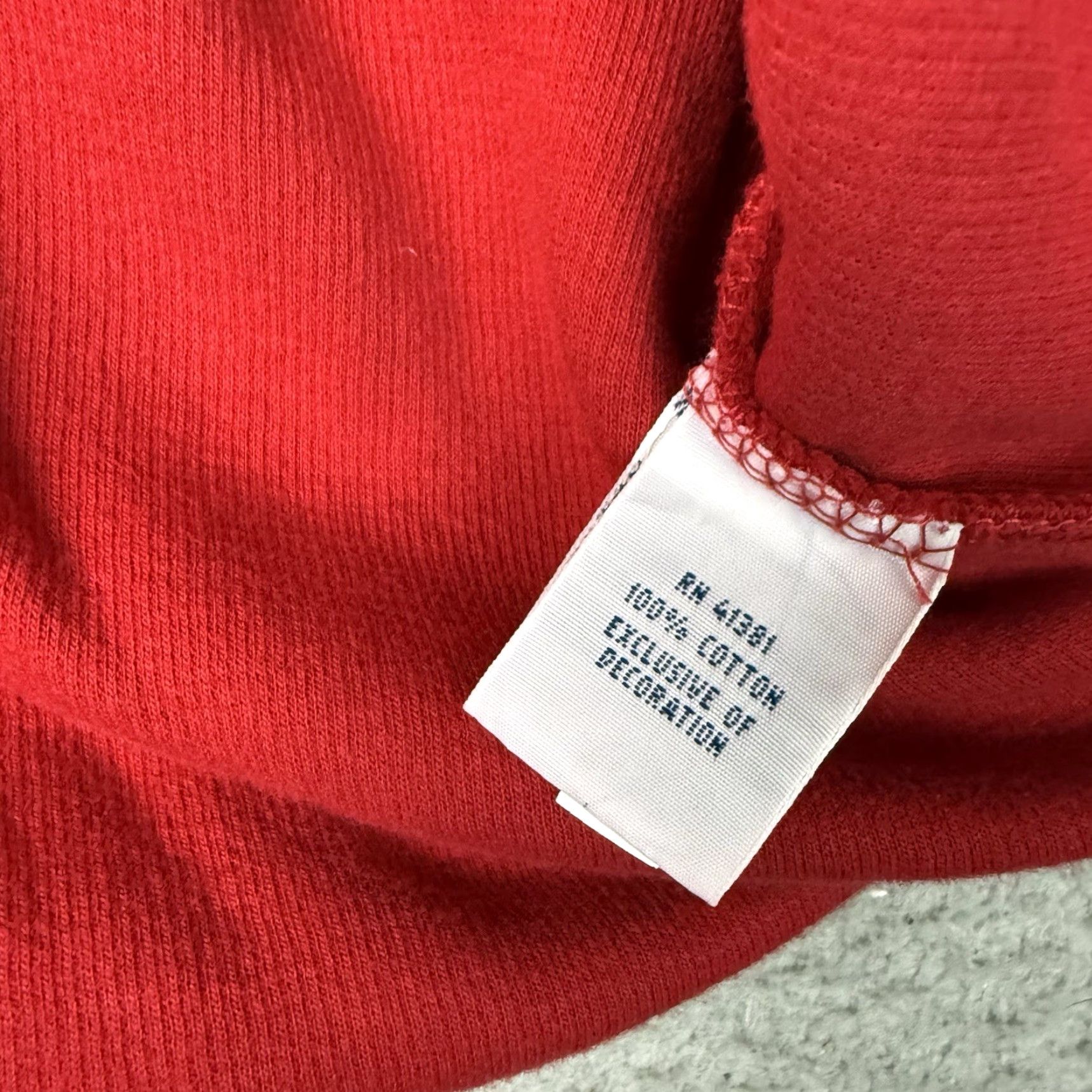 Polo Ralph Lauren Polo Ralph Lauren Sweater Mens 2XL Red Cotton Pullover Mock Neck 1/4 Zip Size US XXL / EU 58 / 5 - 6 Thumbnail