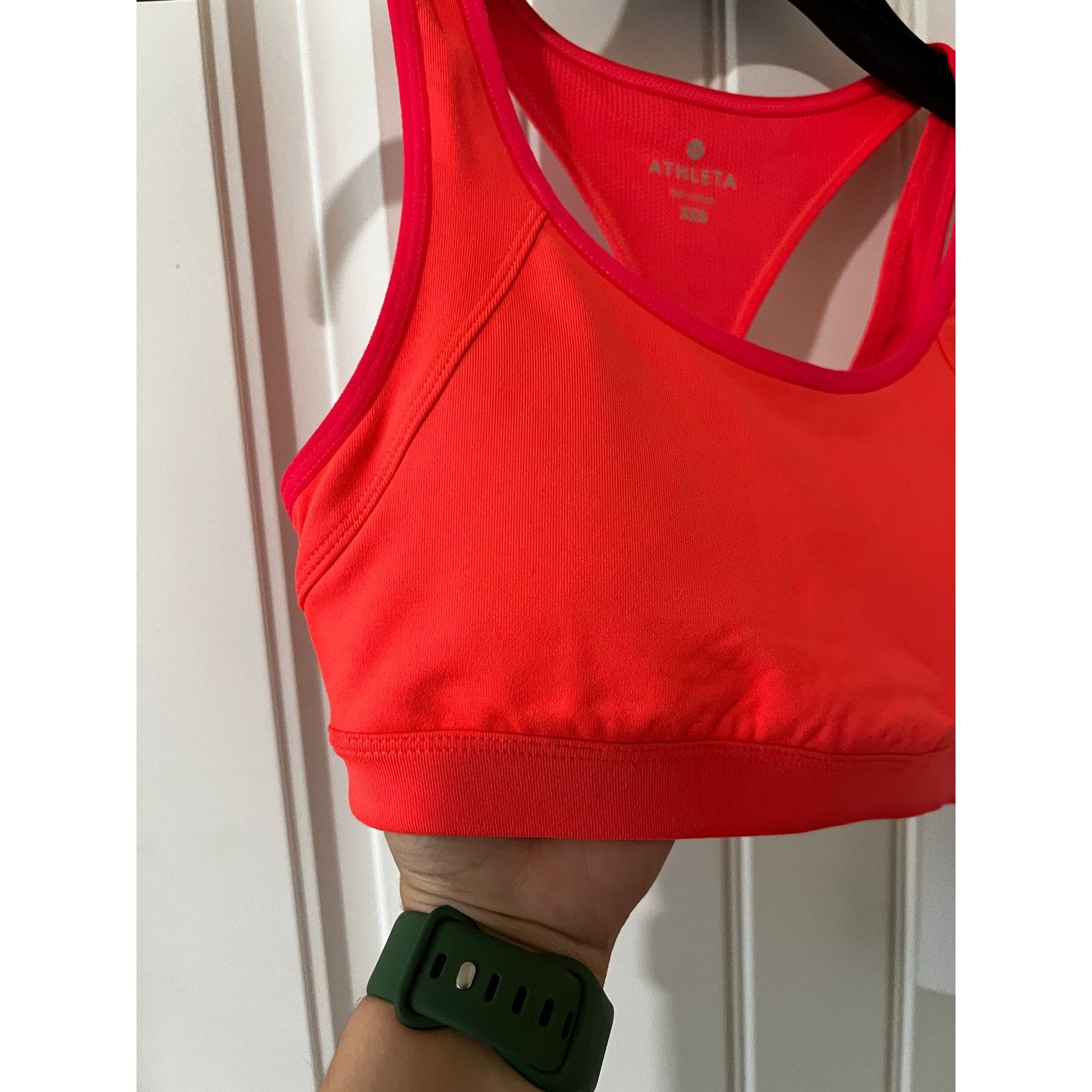 Athleta Triple Dare Sports Bra Neon Women's Activewear Athletic Size XXS / US 00 / IT 34 - 5 Thumbnail