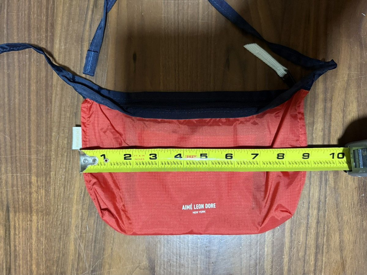 Aime Leon Dore A Aime Leon Dore ALD Red Nylon Sling Crossbody Pouch Bag Size ONE SIZE - 4 Thumbnail