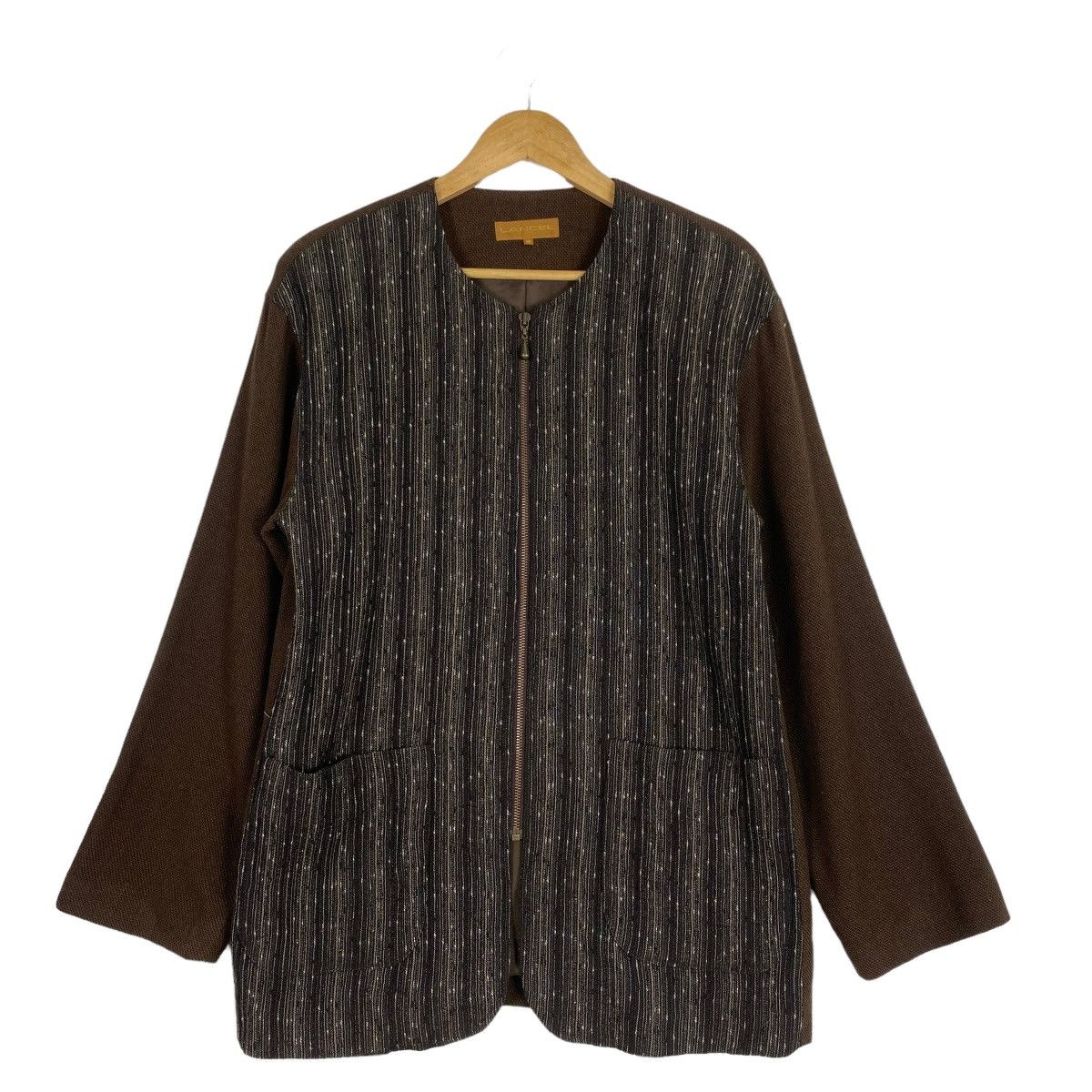 Lancel PATCH WORK JACKET LANCEL PARIS FABRIC OF JAPAN Size M / US 6-8 / IT 42-44 - 1 Thumbnail