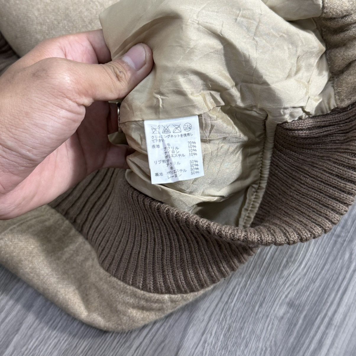 mercibeaucoup Mercibeaucoup, Issey Miyake Wool Jacket Size US L / EU 52-54 / 3 - 5 Thumbnail