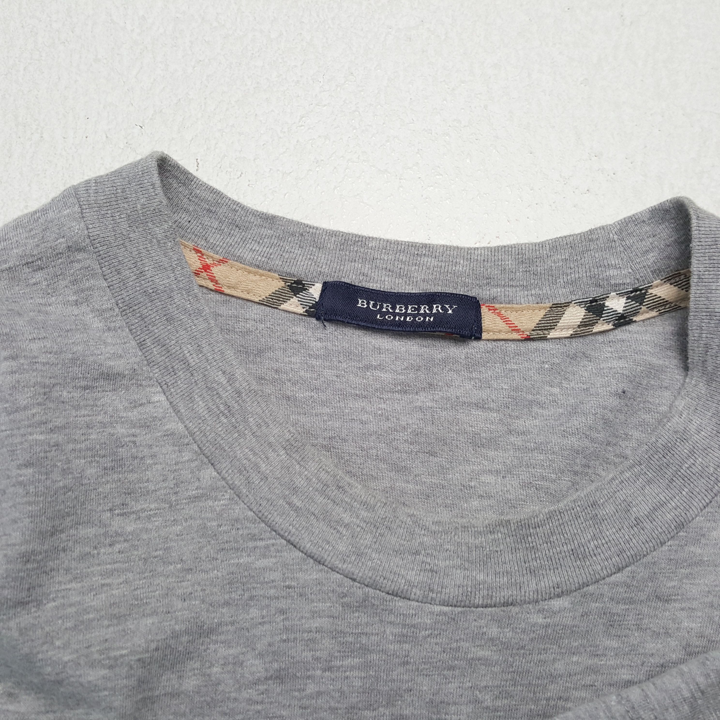Burberry × Vintage BURBERRY LONDON Casual Style Custom Tshirt Size US M / EU 48-50 / 2 - 6 Thumbnail