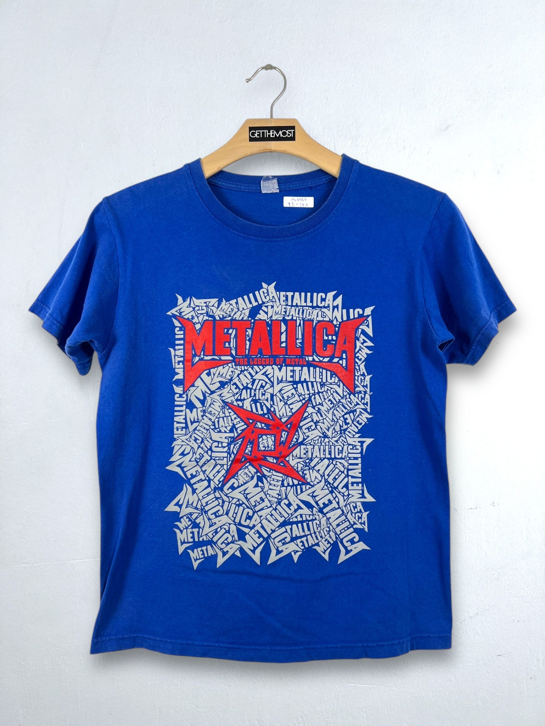 Band Tees No.4967 Vintage Bootleg Metallica Band Tee Size US XXS / EU 40 - 1 Thumbnail