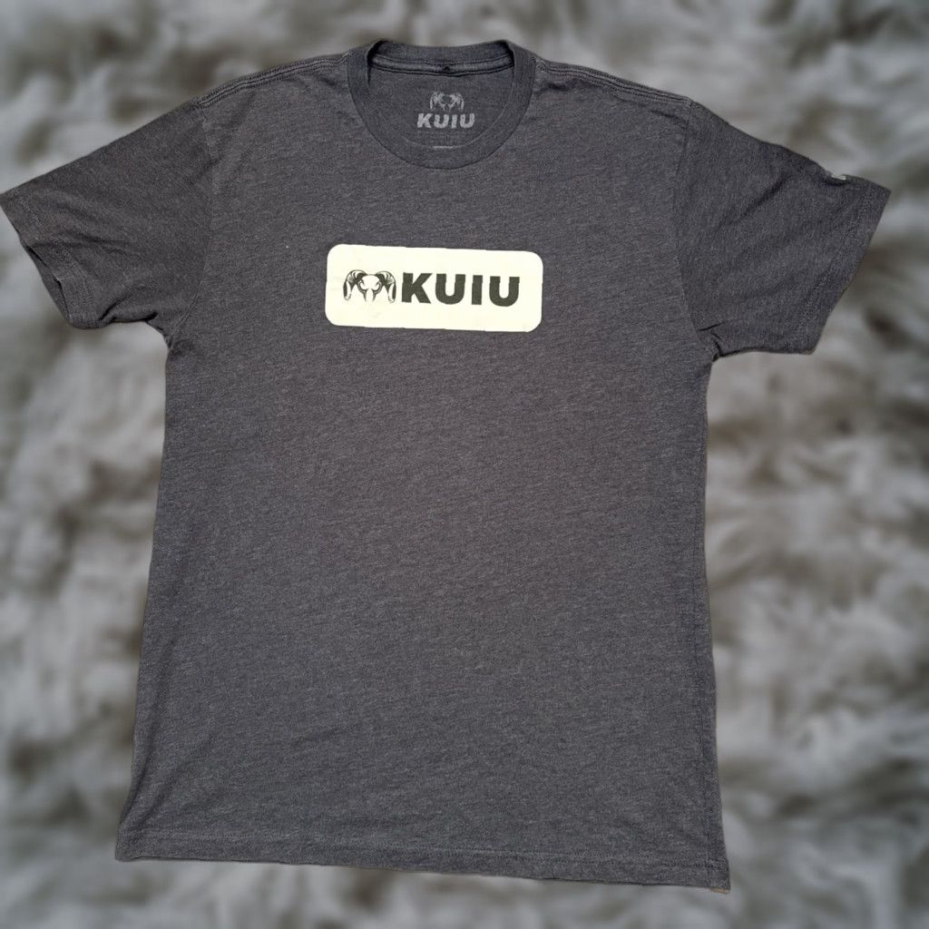Logo 7 KUIU T-Shirt Mens Medium Gray Camo Ram Box Logo Outdoor Hunting Shirt Mens Gray Camouflage Ram Box Logo KUIU Shirt Size US M / EU 48-50 / 2 - 1 Thumbnail
