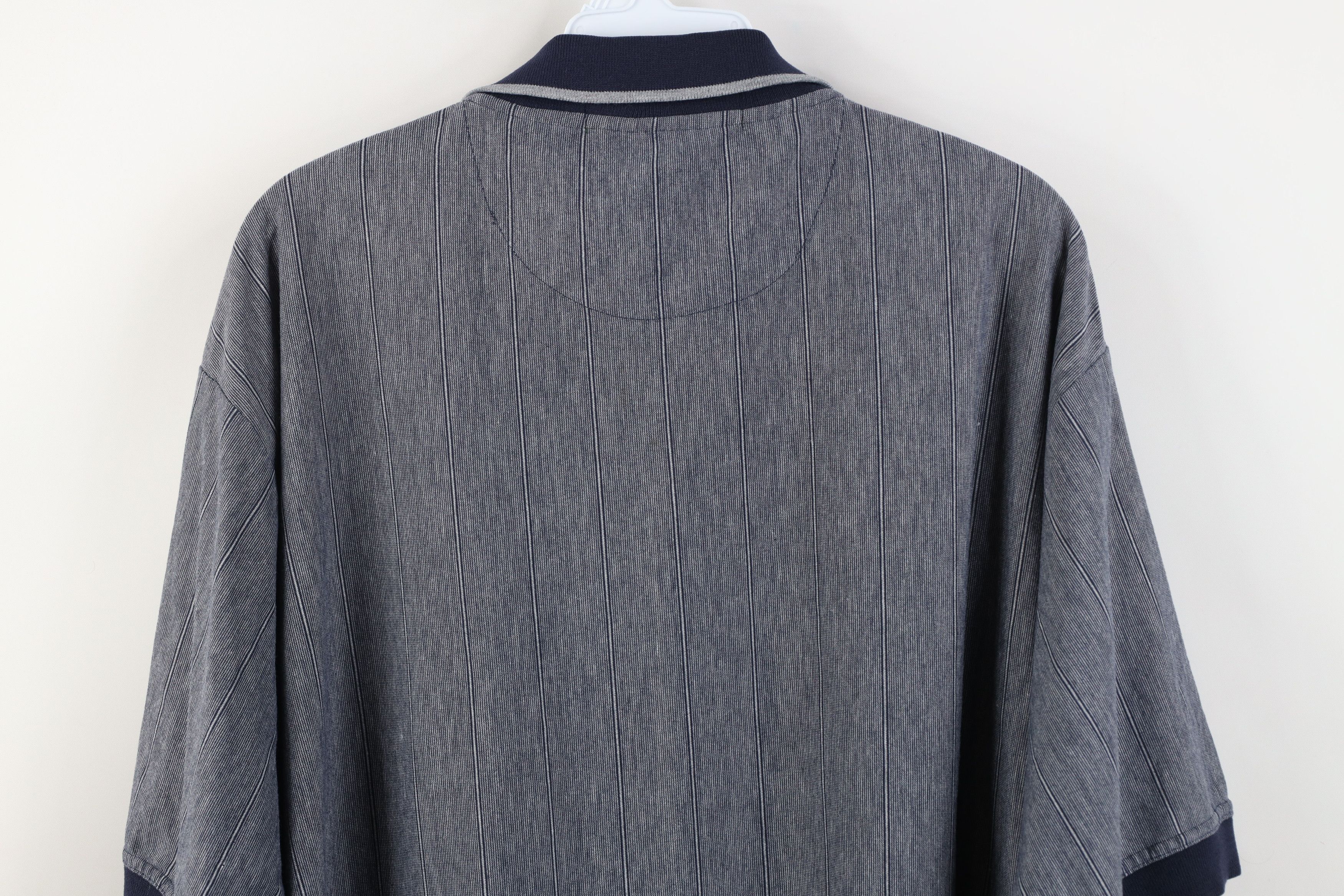 Vintage Vintage 90s Streetwear Knit Collared Golf Polo Shirt Size US XXL / EU 58 / 5 - 14 Thumbnail
