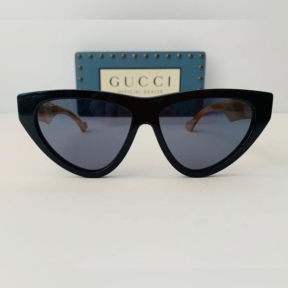 Gucci 💯 - Authentic New Gucci Blue Cat Eye Ladies Sunglasses GG13 Size ONE SIZE - 4 Thumbnail