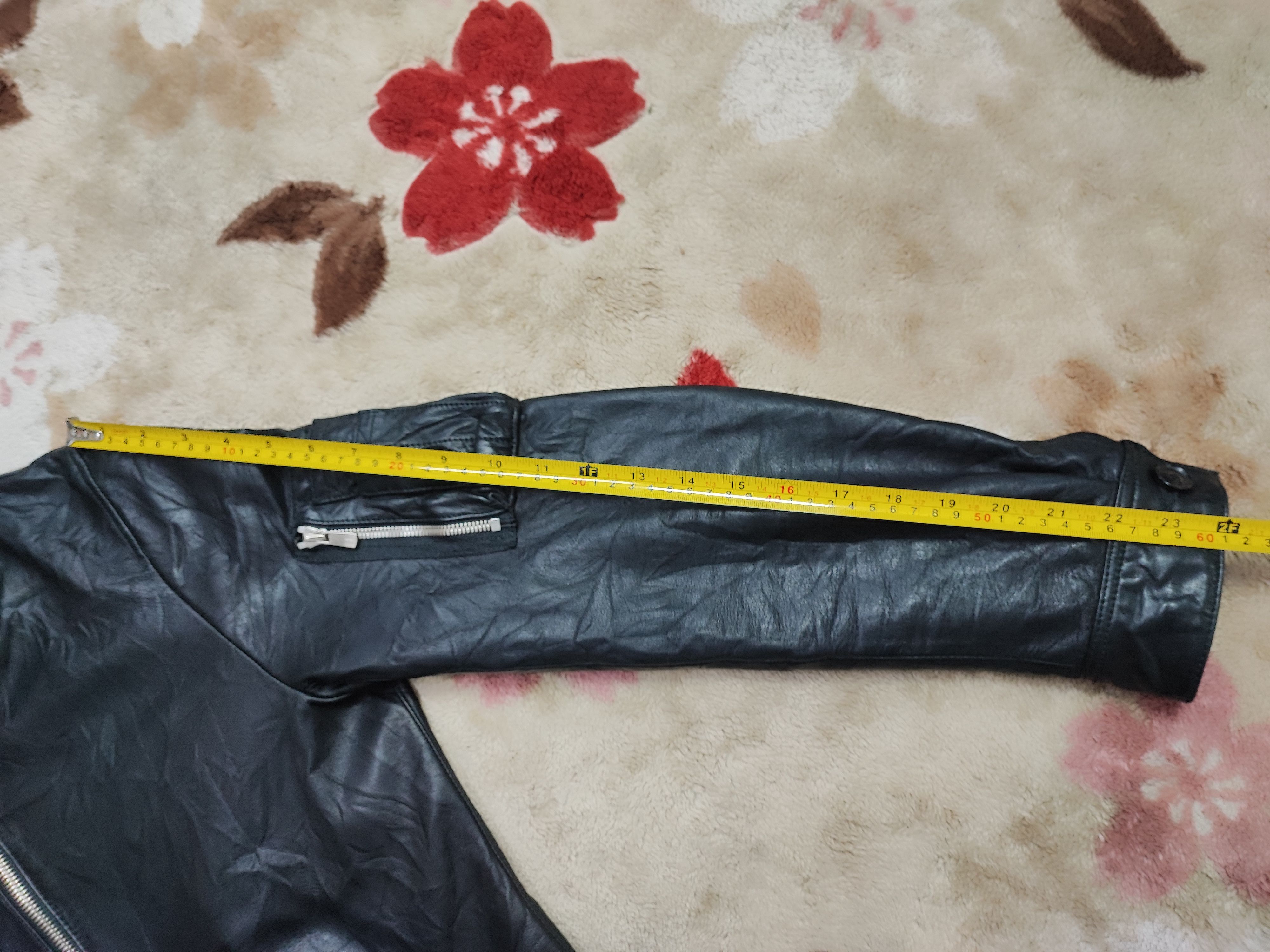 junhashimoto MOTO LEATHER BIKER JACKET JUNHASHIMOTO NANO UNIVERSE Size US M / EU 48-50 / 2 - 6 Thumbnail