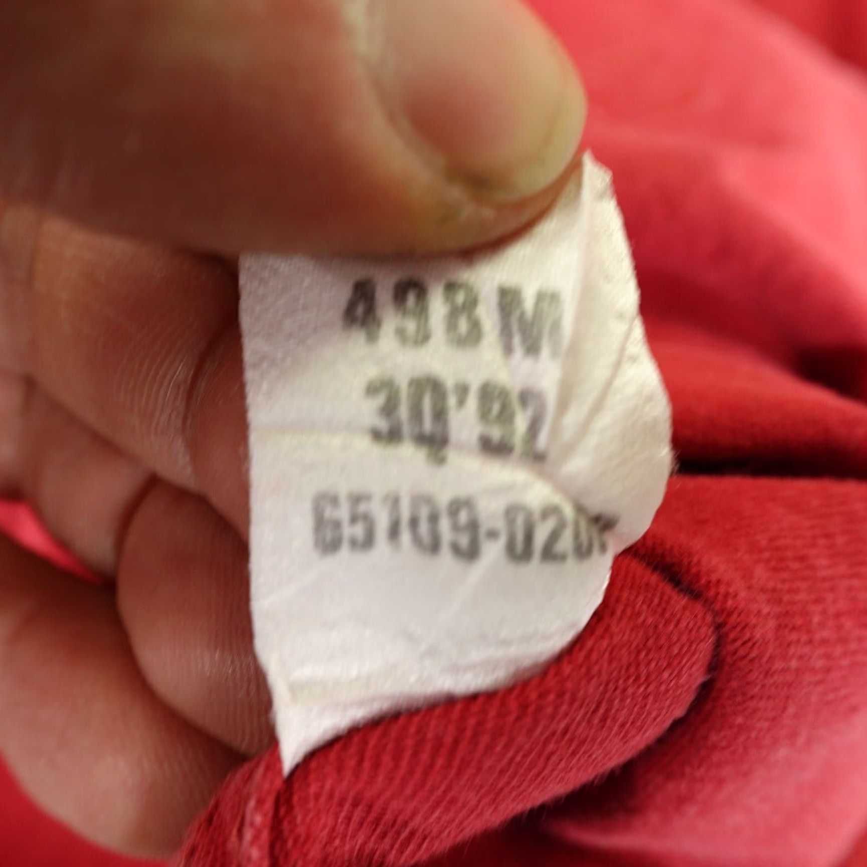Levi's VINTAGE Levi's Shirt Mens Large Red Twill Button Up Flap Pockets Silver Medal 90s Button-Down Collar-Down 90s Outdoor Mens Size US L / EU 52-54 / 3 - 6 Thumbnail
