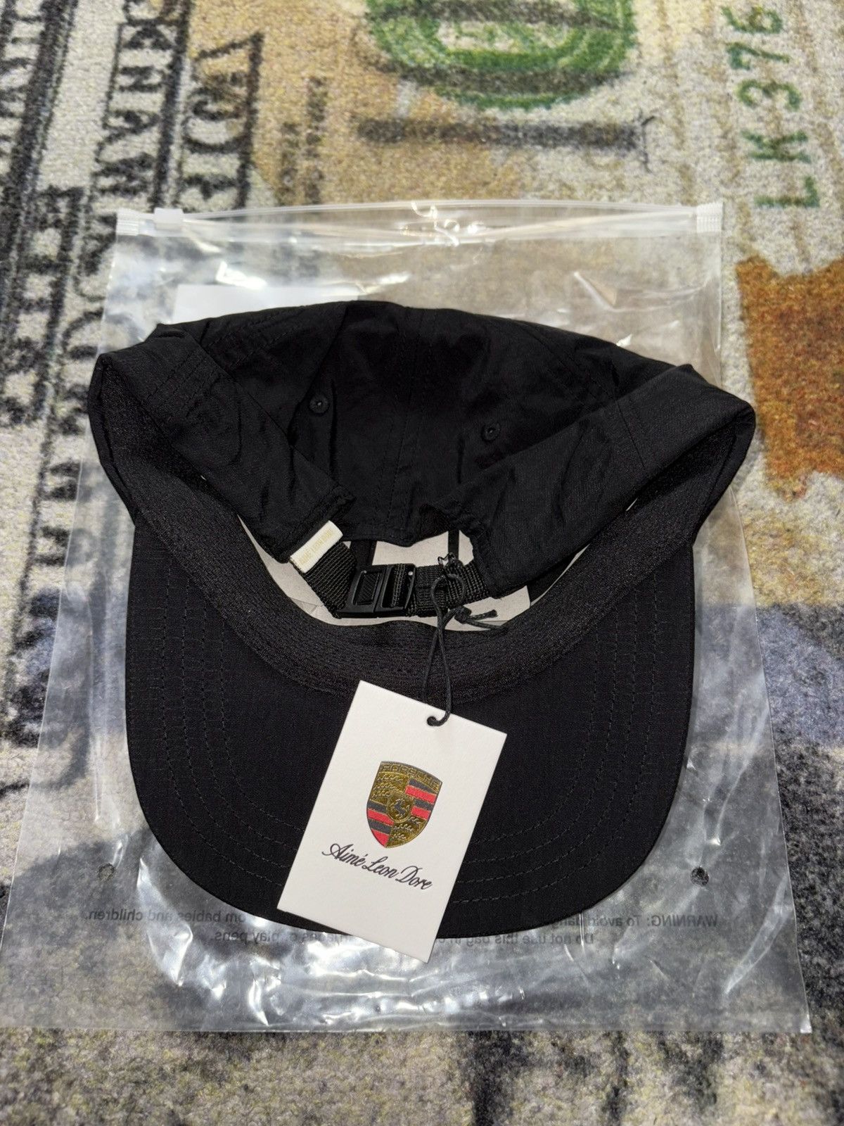 Aime Leon Dore × Porsche Design ALD / Porsche Nylon Logo Hat Size ONE SIZE - 3 Thumbnail