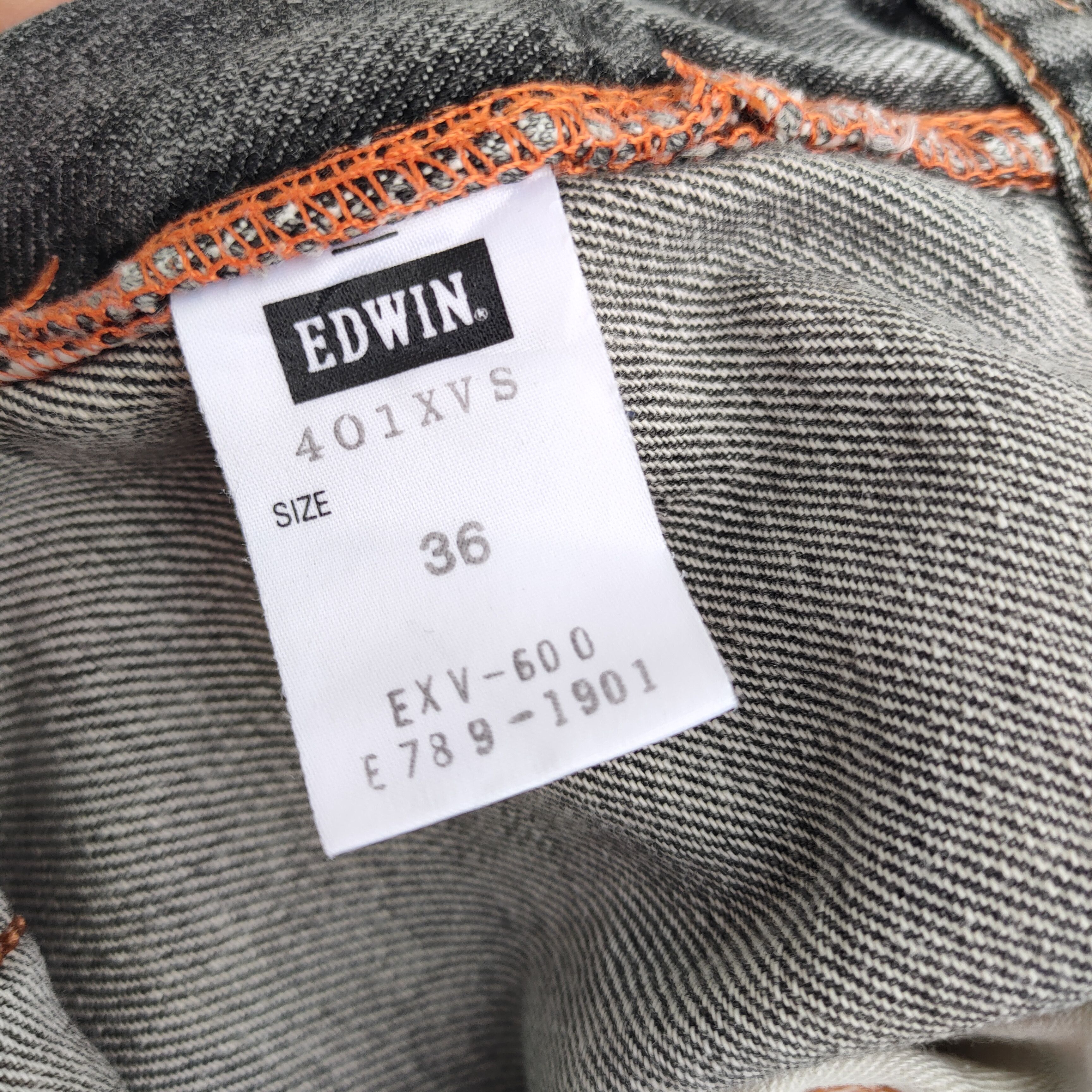 Edwin Edwin vintage faded black jeans denim pants Size US 38 / EU 54 - 14 Thumbnail