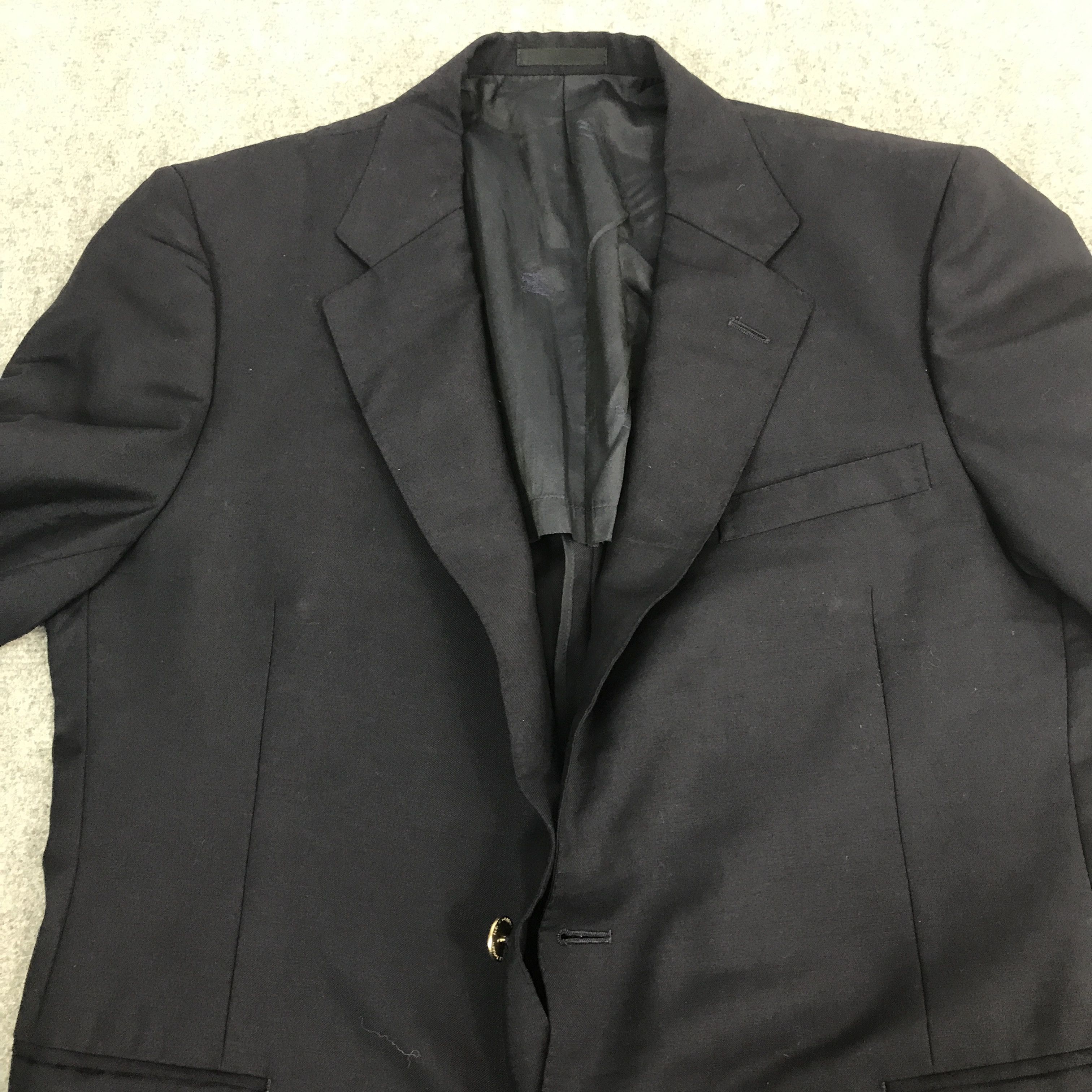 Burberry × Vintage burberrys Wool & mohair blazer coat jacket Size US L / EU 52-54 / 3 - 8 Thumbnail