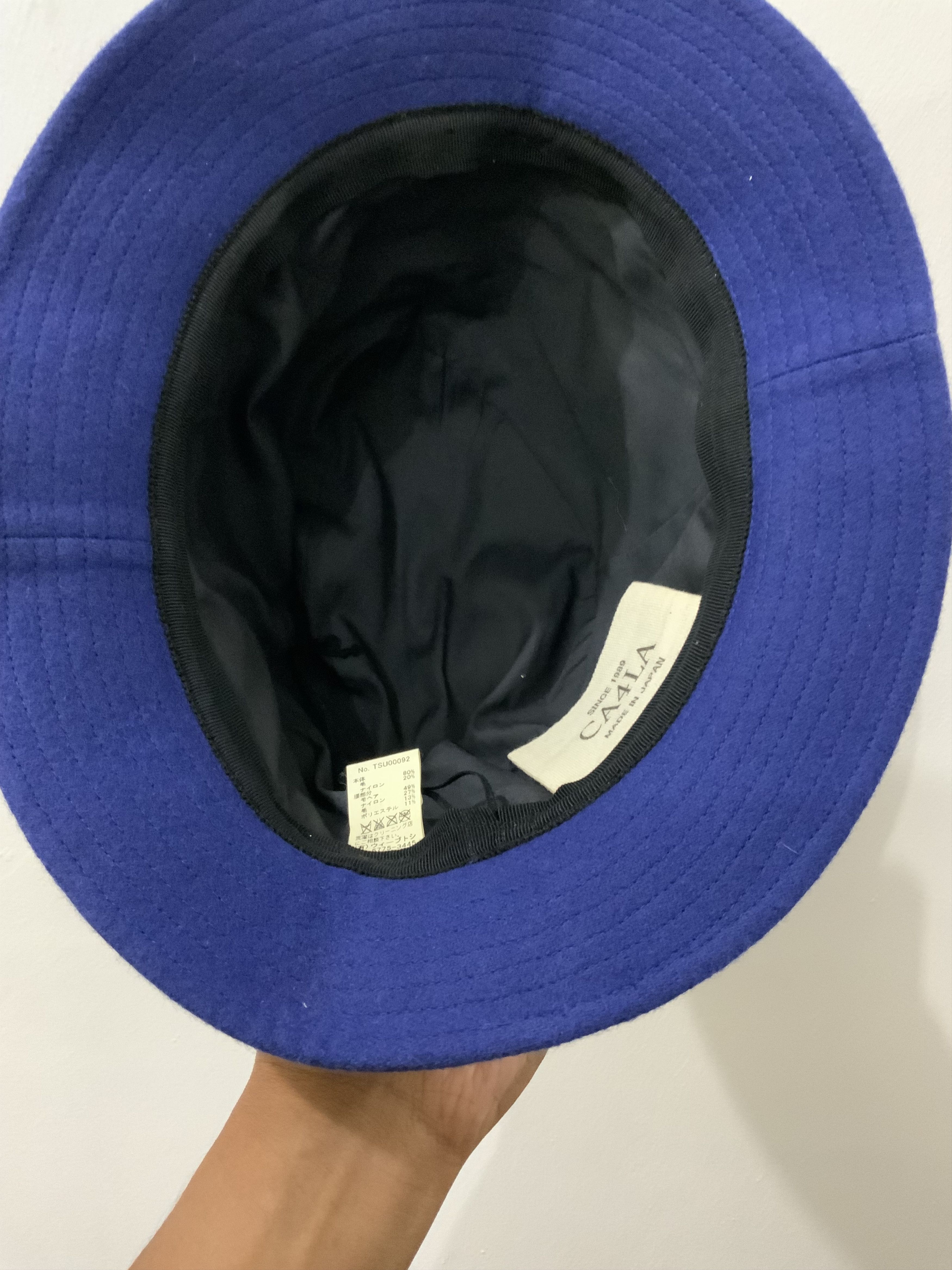 CA4LA Ca4la Indigo Japan Made Indigo Bucket Hat Size ONE SIZE - 9 Thumbnail