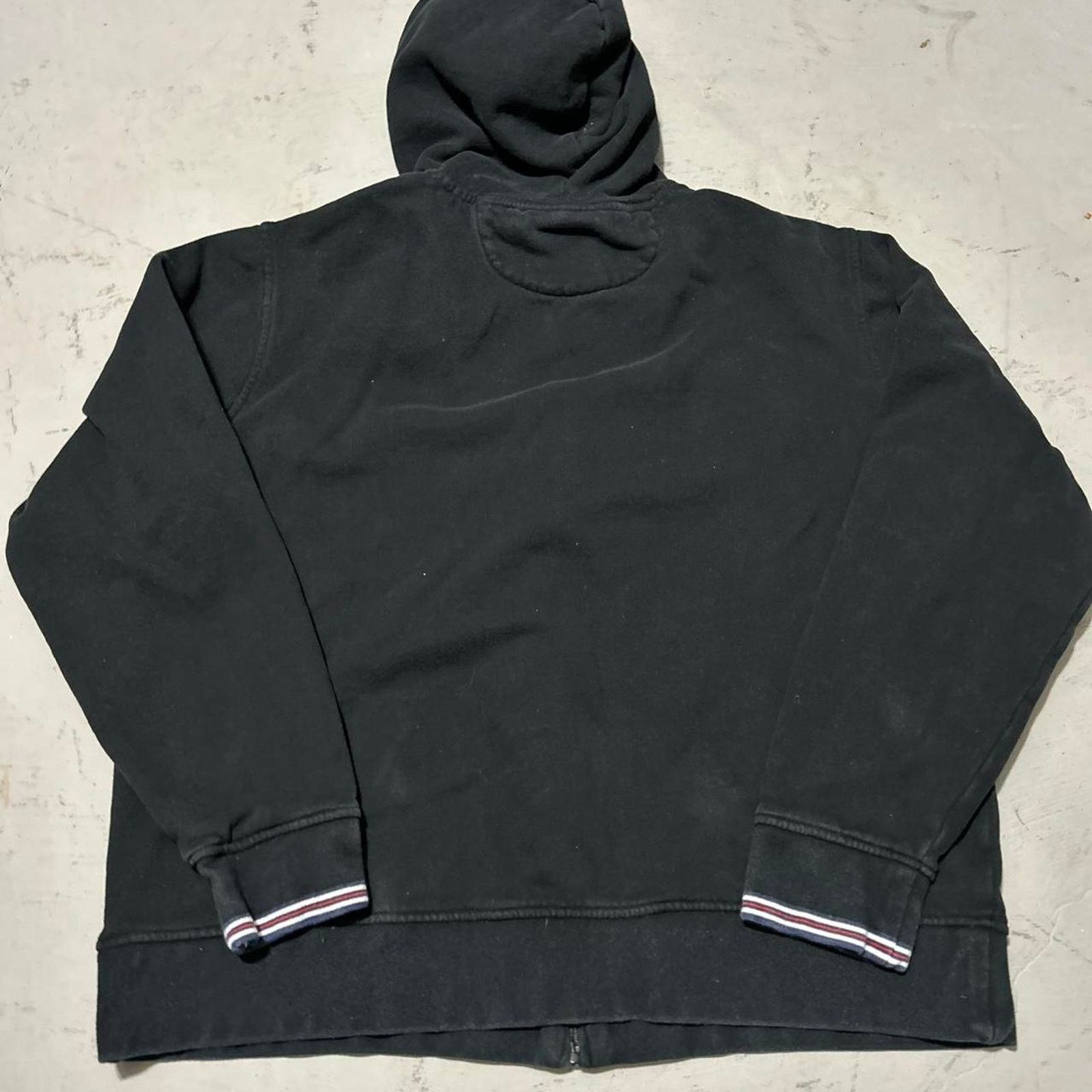 Fila Vintage Black Fila Full Zip Fleece Hoodie with Red and White Size US XL / EU 56 / 4 - 5 Thumbnail
