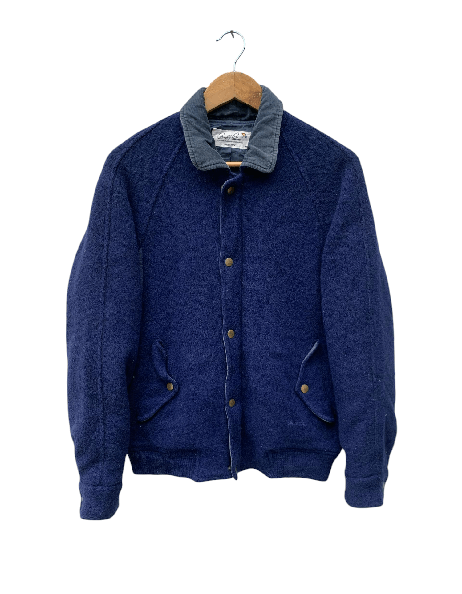 Palmes × Vintage Vintage Arnold Parmel Wool Button Zipper Jacket Size US M / EU 48-50 / 2 - 1 Thumbnail