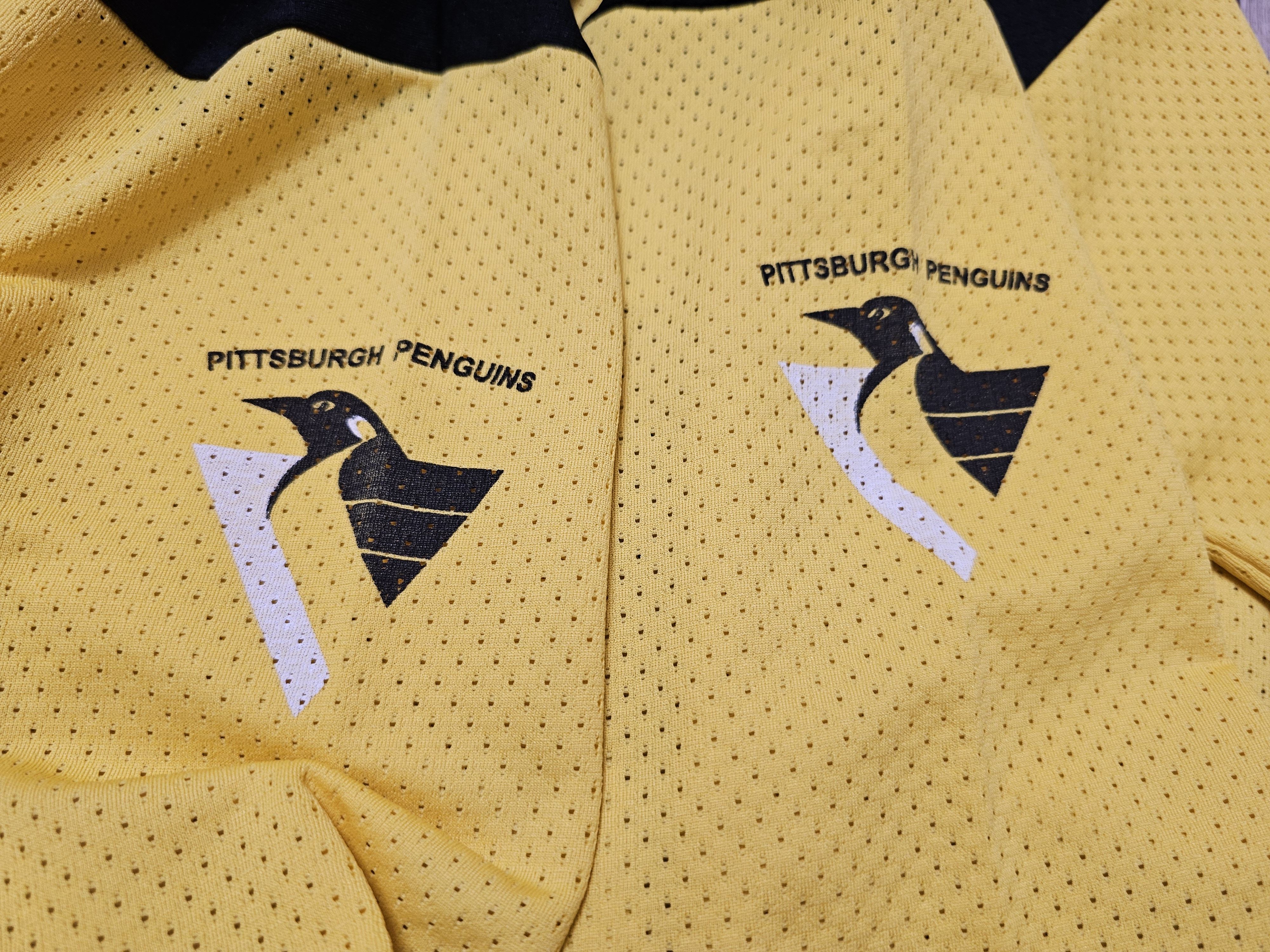NHL × Vintage PITTSBURGH PENGUINS VINTAGE JERSEY LEMIEUX HOCKEY SHIRT Size US XL / EU 56 / 4 - 6 Thumbnail