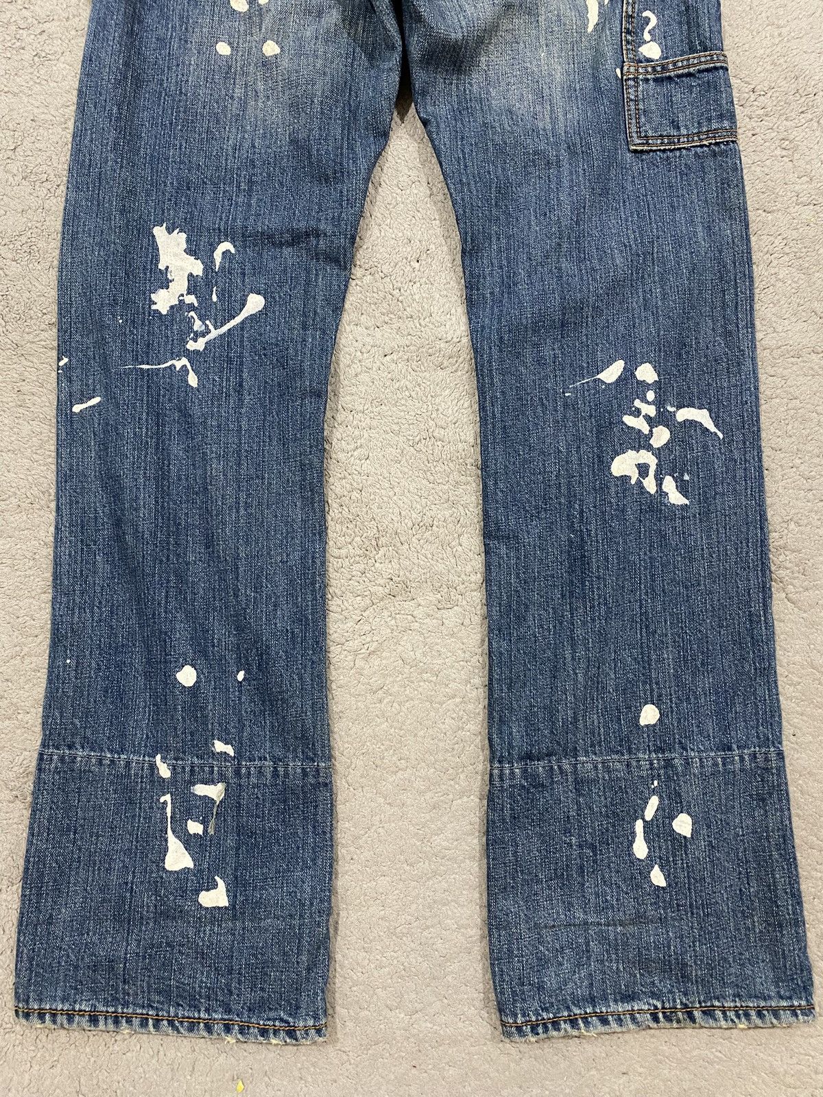 Junya Watanabe Back Vintage Distressed Patchwork Denim like Junya Watanabe Size US 32 / EU 48 - 15 Thumbnail