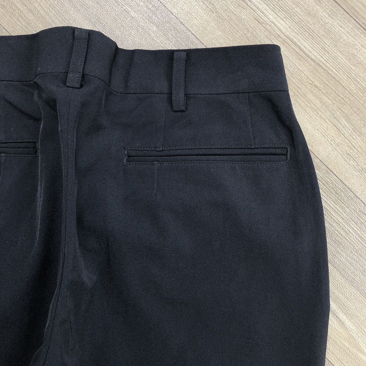 Tornado Mart 2000s Tornado Mart Japan Designer Black Trousers Pants Size US 32 / EU 48 - 13 Thumbnail