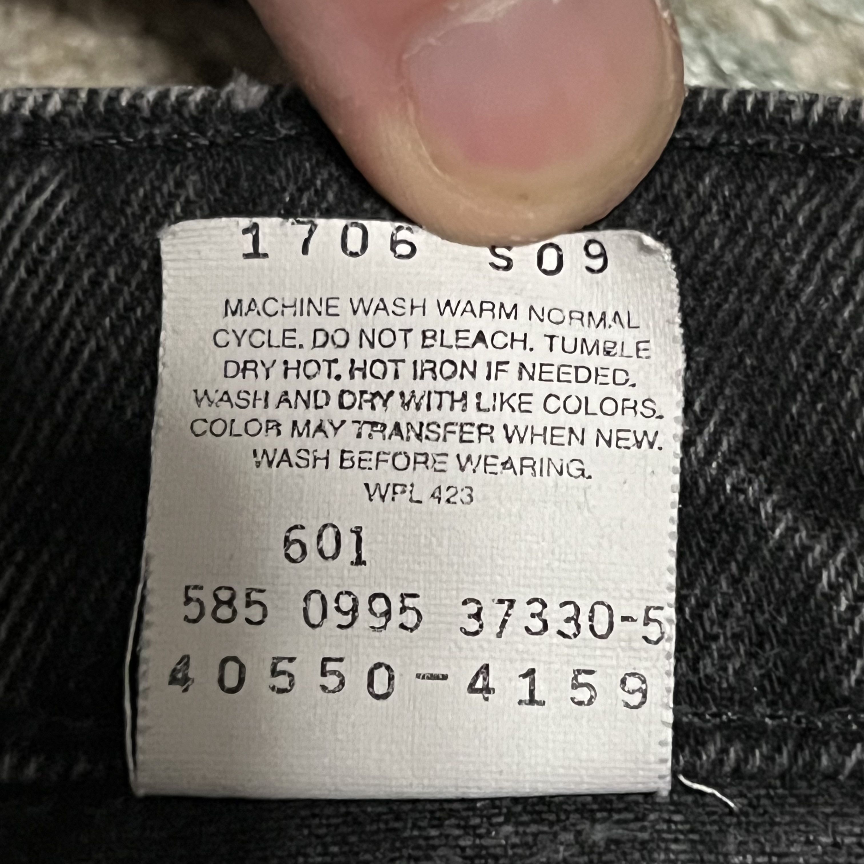Levi's × Vintage Vintage Levis 550 Orange Tab Relaxed Tapered Jeans 36x29 Size US 36 / EU 52 - 7 Thumbnail