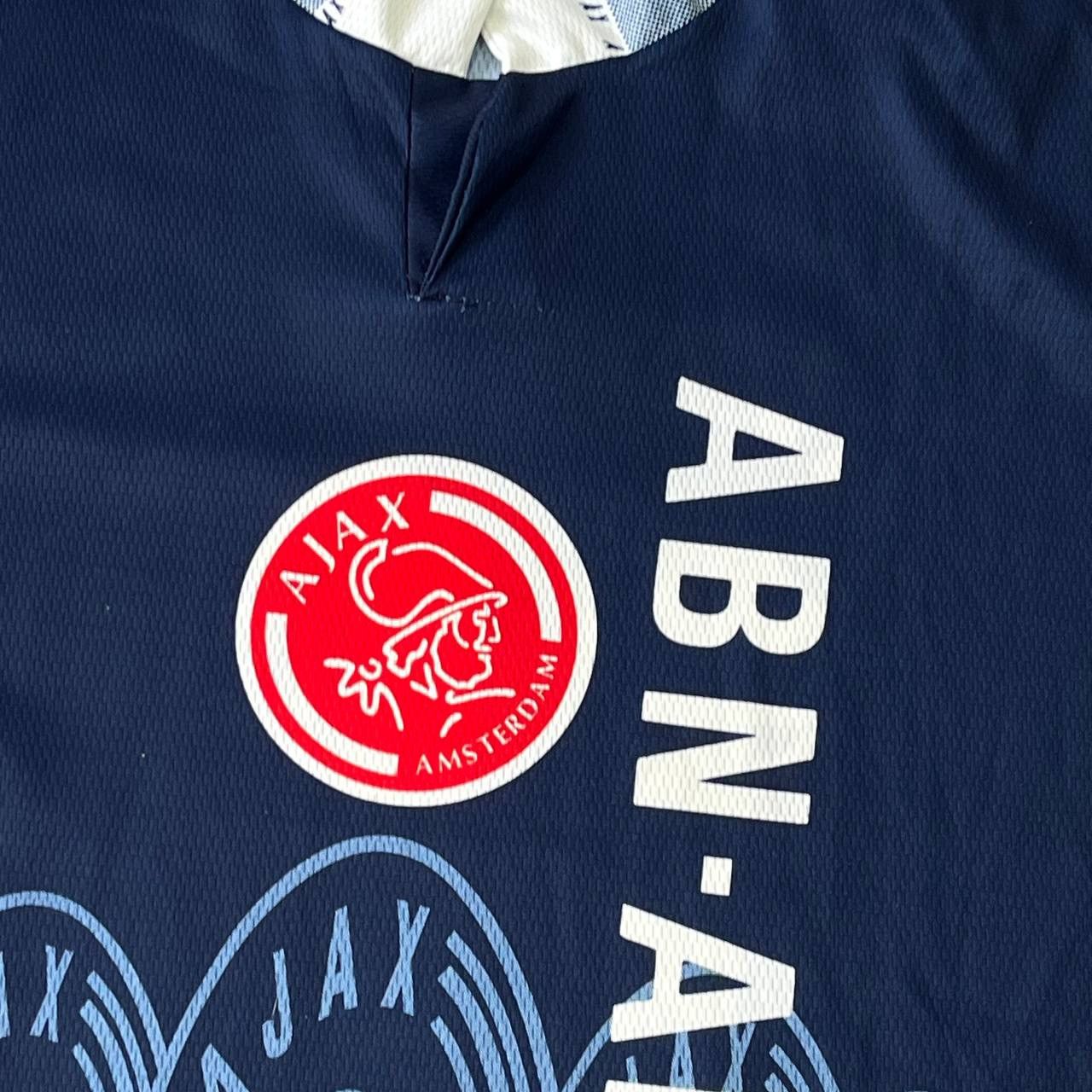 Vintage Ajax Amsterdam Football Jerser1997/1998 Away Shirt #10 Size US XL / EU 56 / 4 - 12 Thumbnail