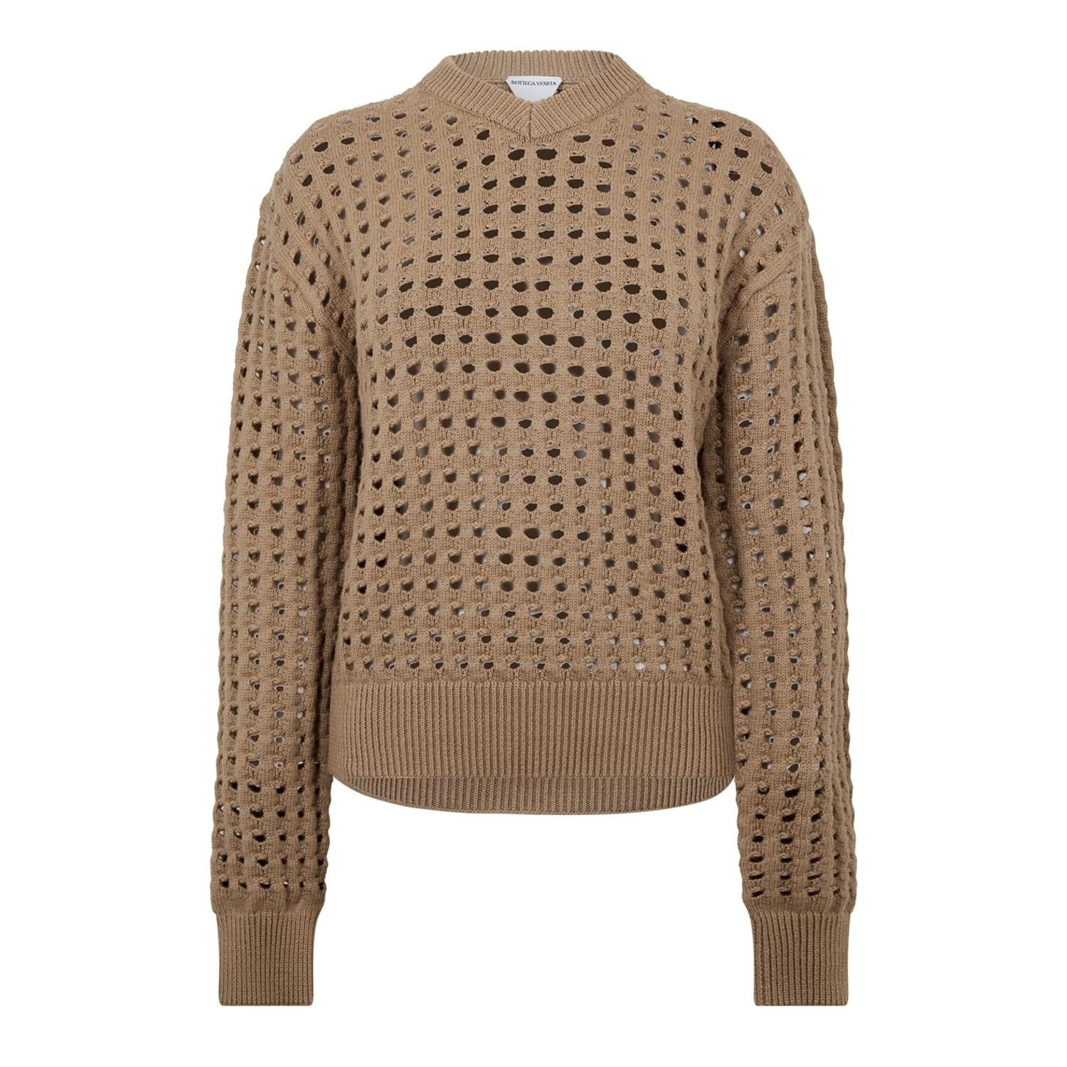 Bottega Veneta Bottega Veneta Long Sleeve Crew Neck Regular Fit Sweater Size L / US 10 / IT 46 - 1 Thumbnail