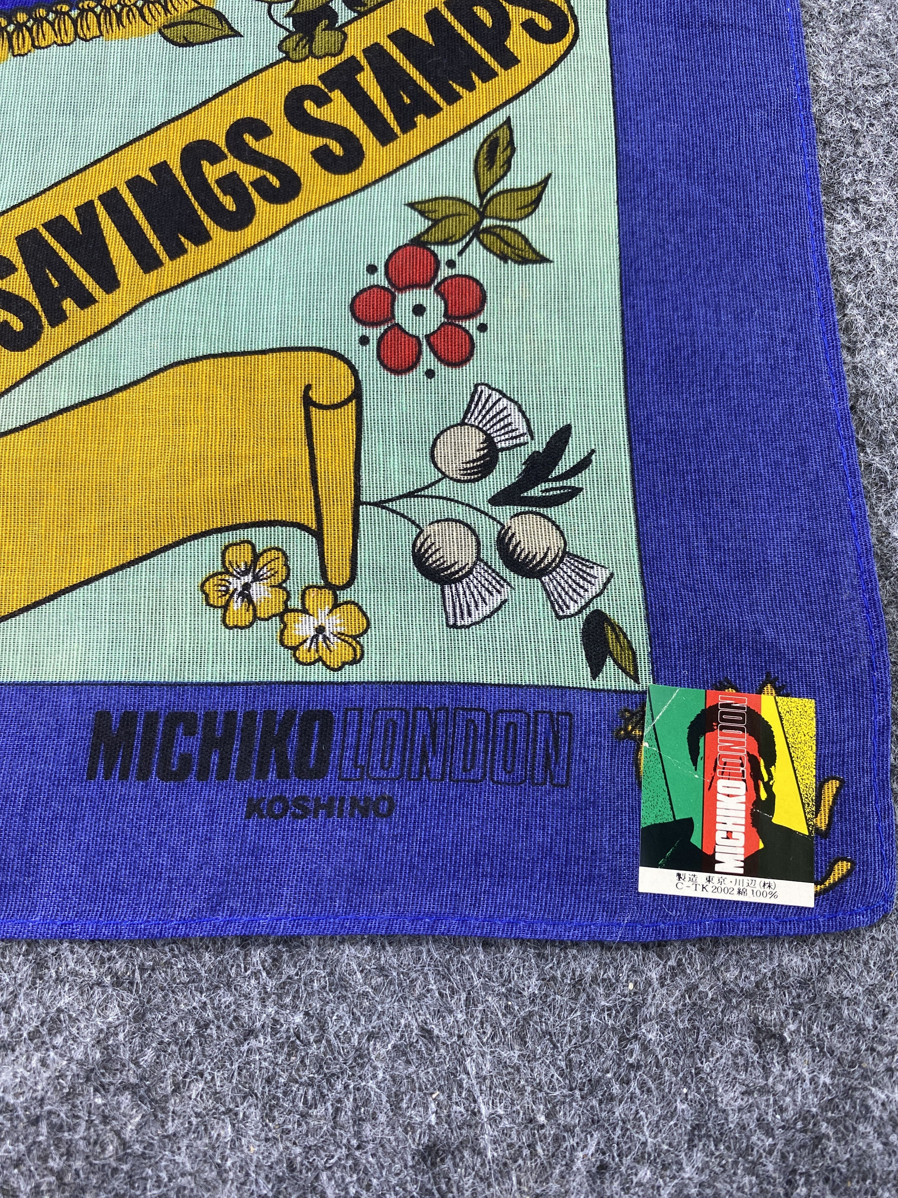 Michiko Koshino Michiko Koshino Handkerchief / Bandana / Neckerchief-B387 Size ONE SIZE - 5 Thumbnail