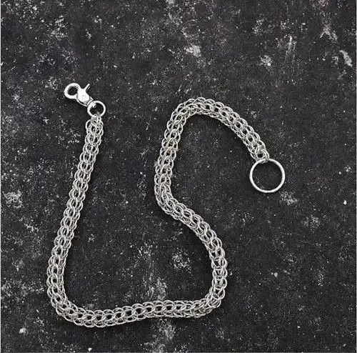 Jewelry Motorcycle Cars Keychain Metal Wallet Belt Chain Size ONE SIZE - 4 Thumbnail