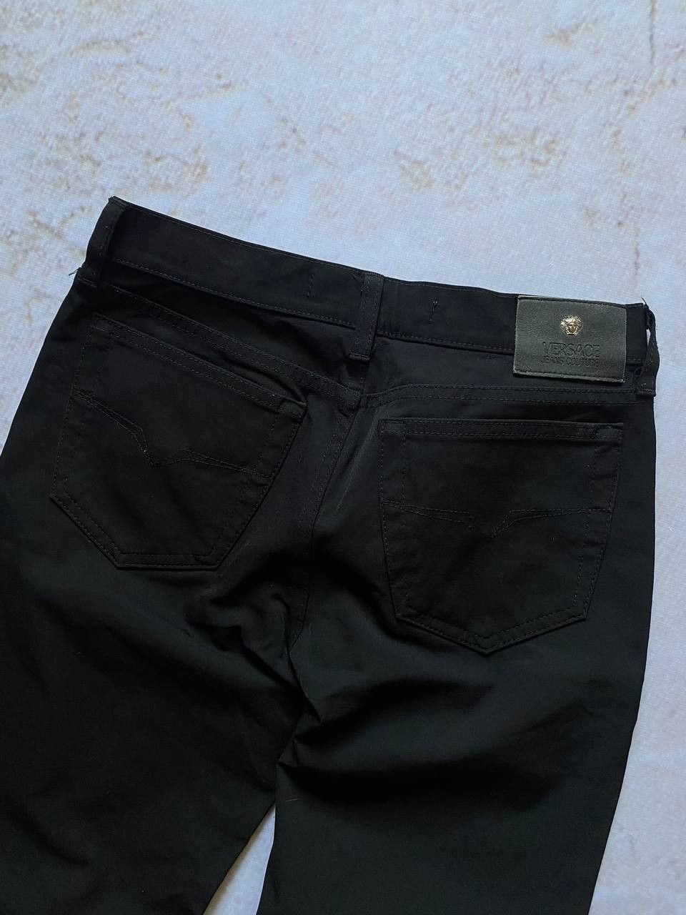 Versace Jeans Couture × Vintage Versace Bootcut Casual Denim Pants Trousers Vintage Size 30" / US 8 / IT 44 - 3 Thumbnail