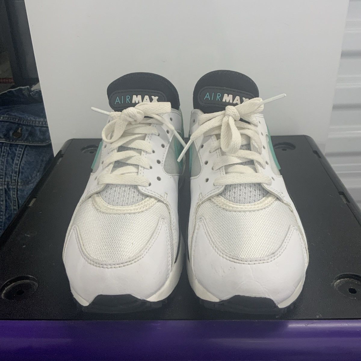 Nike Wmns 2017 Nike Air Max 93 “Dusty Cactus” Sz 6.5 Size US 6.5 / IT 36.5 - 4 Thumbnail