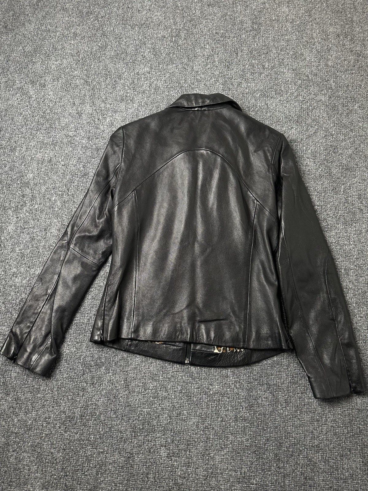 Wilsons Leather Womens Pelle Studio Wilsons Jacket Leopard Lined, Size S Size S / US 4 / IT 40 - 2 Thumbnail