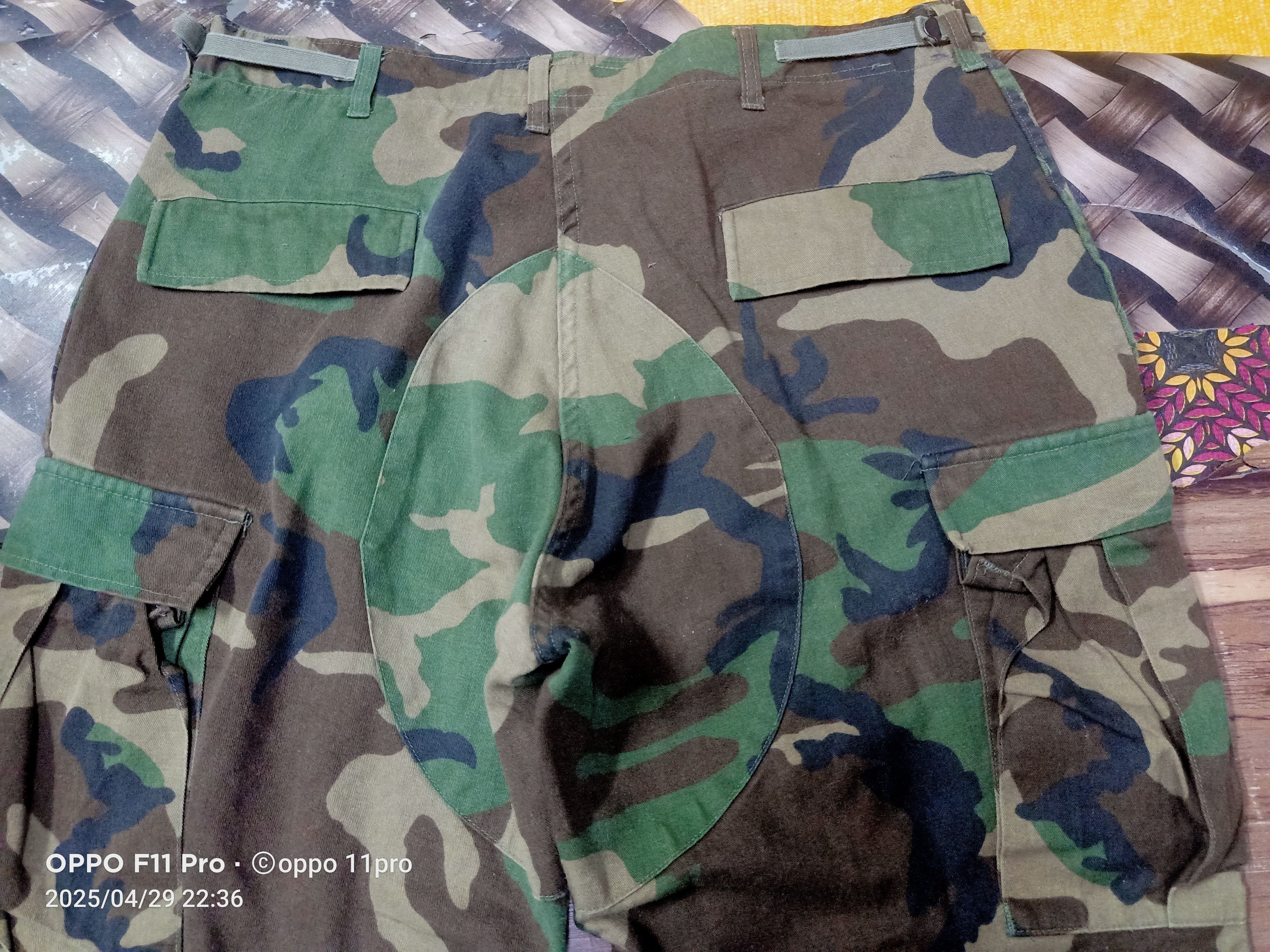 Designer × Vintage Camoflage Woodlands Vintage PRoPper Size US 37 - 4 Thumbnail