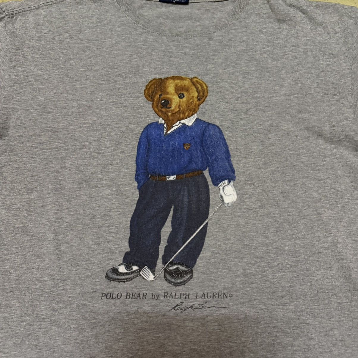 Polo Ralph Lauren Vintage Polo Bear By Polo Ralph Lauren Big Logo T Shirt Size US S / EU 44-46 / 1 - 2 Thumbnail