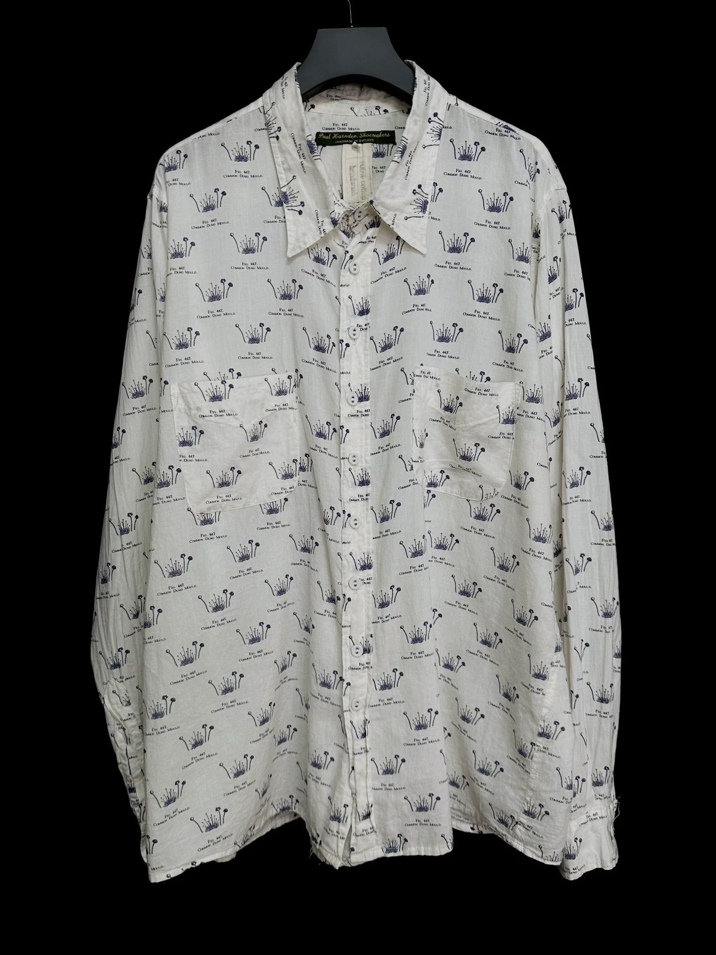 Paul Harnden Shoemakers Paul Harnden Rare Early Mushroom Print Washed Cotton Loose S Size US S / EU 44-46 / 1 - 1 Thumbnail