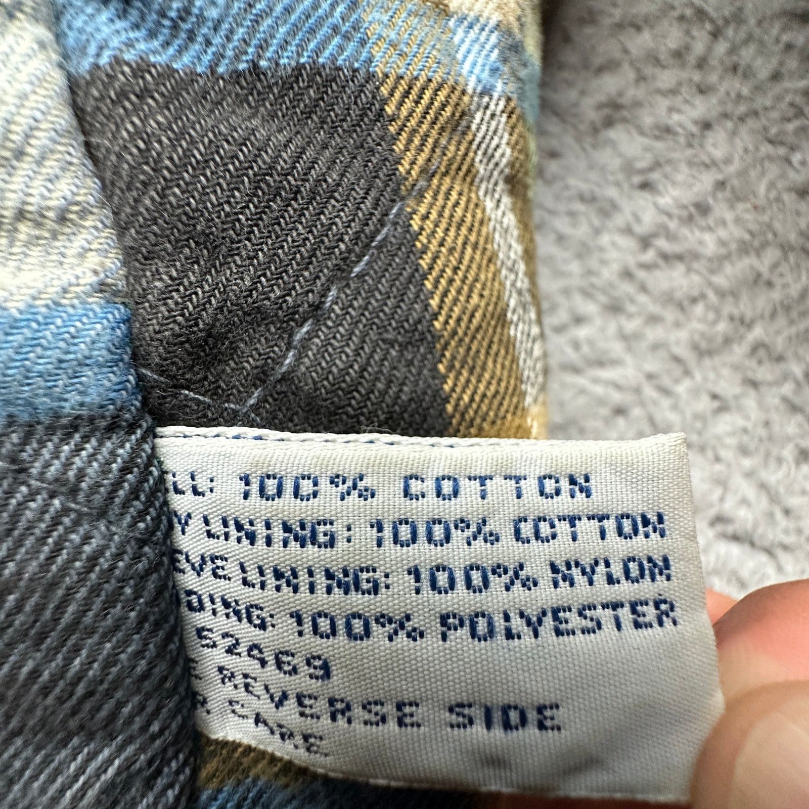 Other VTG 90s Saddlebrook Plaid Lined Barn Chore Canvas Coat Large Size US L / EU 52-54 / 3 - 9 Thumbnail