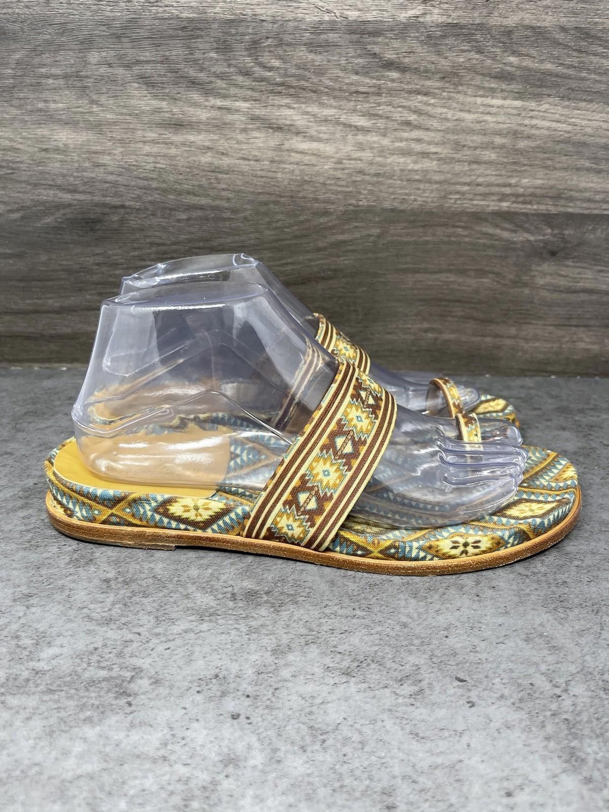 Other Theodora Callum Shoes Womens Size 8 Sandals Toe Ring Size US 8 / IT 38 - 5 Thumbnail
