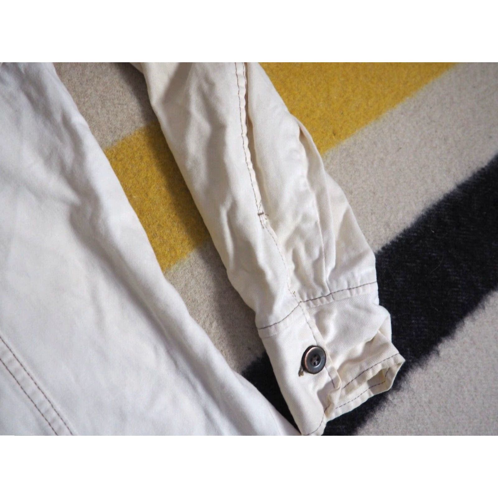 Vintage VINTAGE Sedgefield Shirt Western Beige Cotton Long Sleeve 1970s M Womens Size US M / EU 48-50 / 2 - 6 Thumbnail