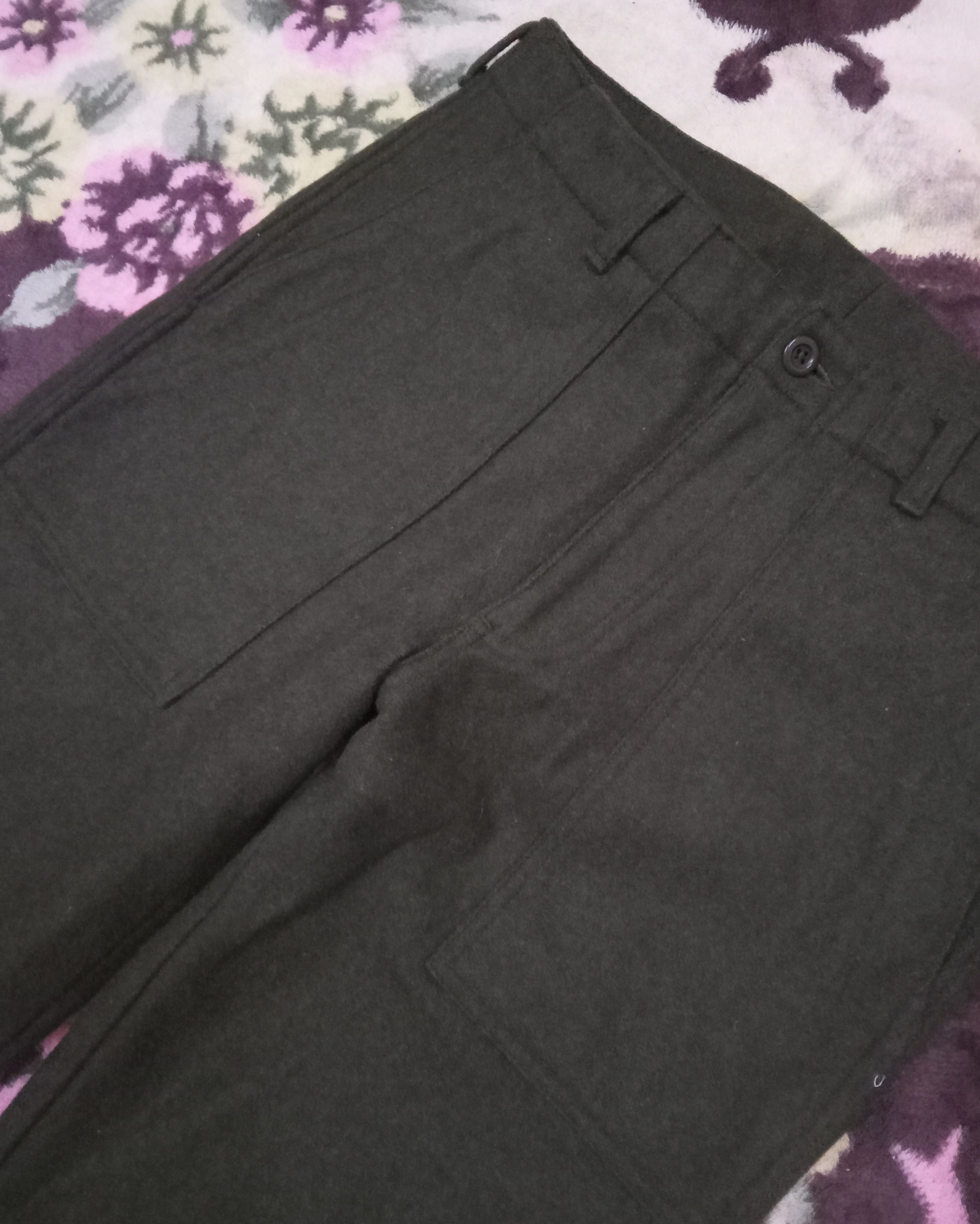 Japanese Brand × United Arrows United Arrow Green Label Relaxing Wool & Nylon Baker Pants Size US 34 / EU 50 - 6 Thumbnail
