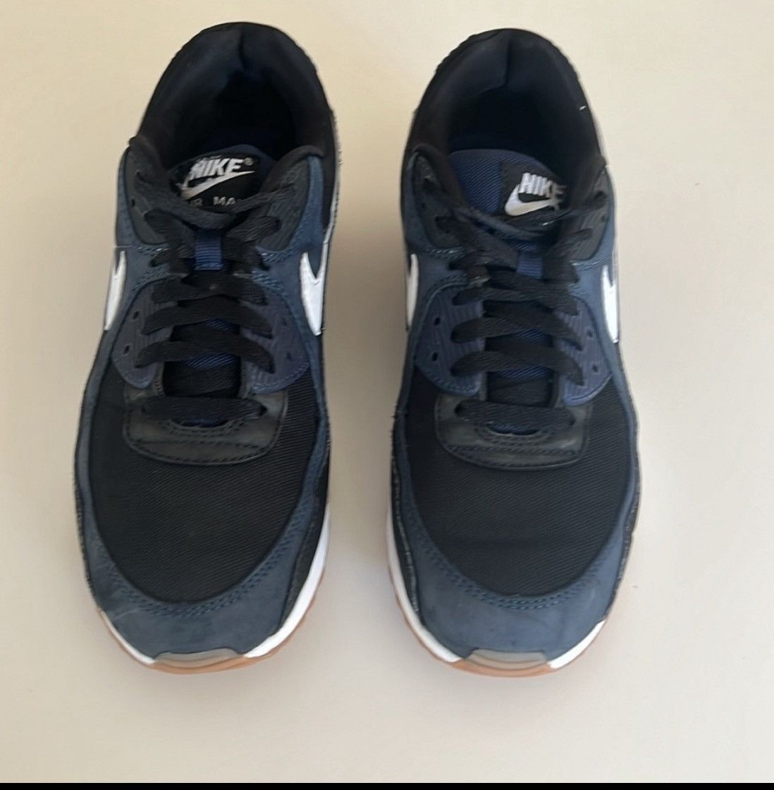 Nike nike air max 90 midnight navy gum Size US 10.5 / EU 43-44 - 2 Thumbnail