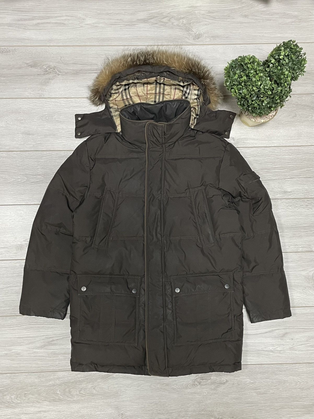 Burberry Burberry puffer down fox fur jacket Size US L / EU 52-54 / 3 - 2 Thumbnail