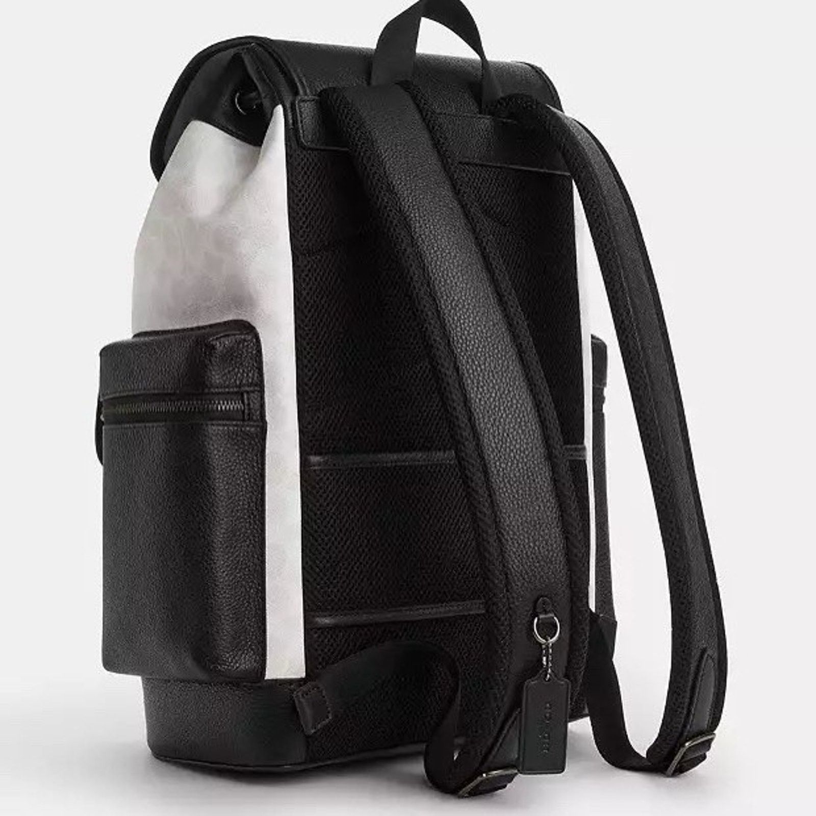 Coach NWT Coach MEN's Sprint Backpack CBI12 Gunmetal/Chalk/Black Size ONE SIZE - 4 Thumbnail