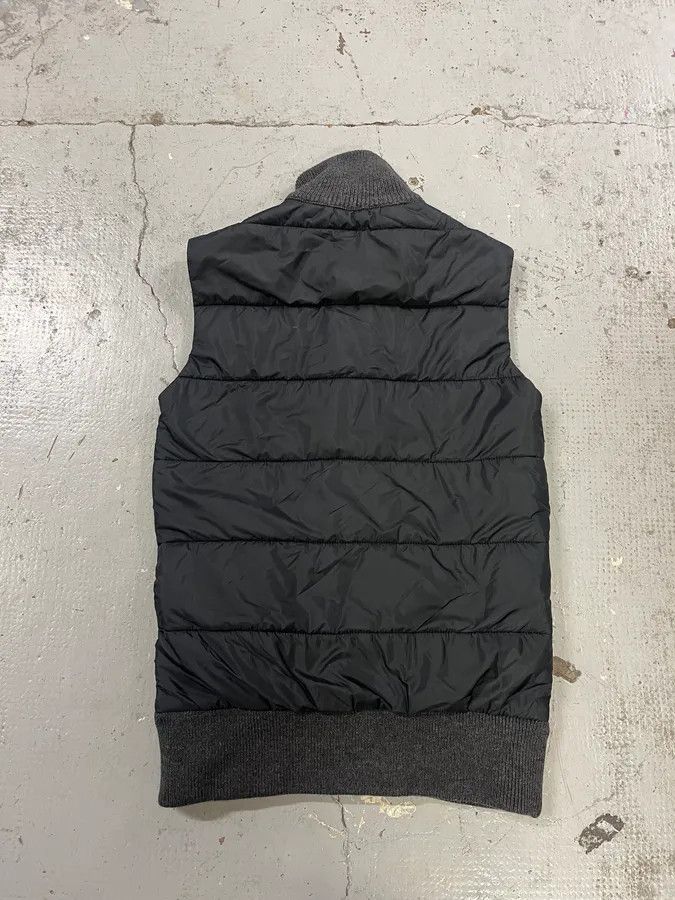 Emporio Armani 2000s Emporio Armani Grey Wool & Puffer Vest Size US XS / EU 42 / 0 - 6 Thumbnail