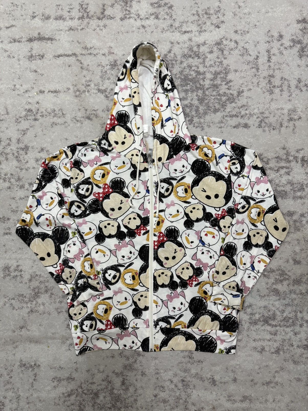 Disney Vintage Y2K Disney Character Teum Tsum Fullprint Sweater Size S / US 4 / IT 40 - 3 Thumbnail